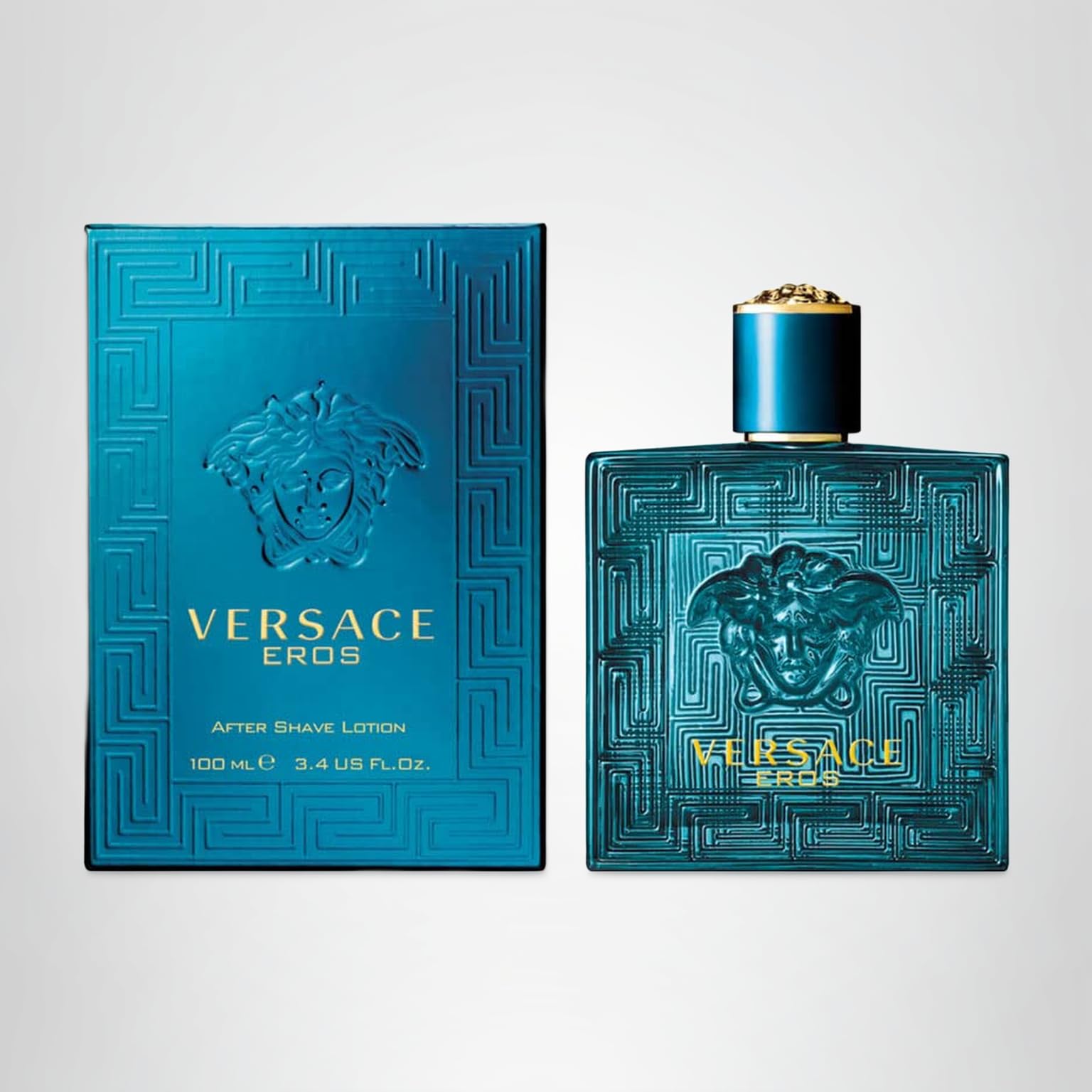 Versace Eros After Shave Lotion 100ml Splash for Him : Amazon.co