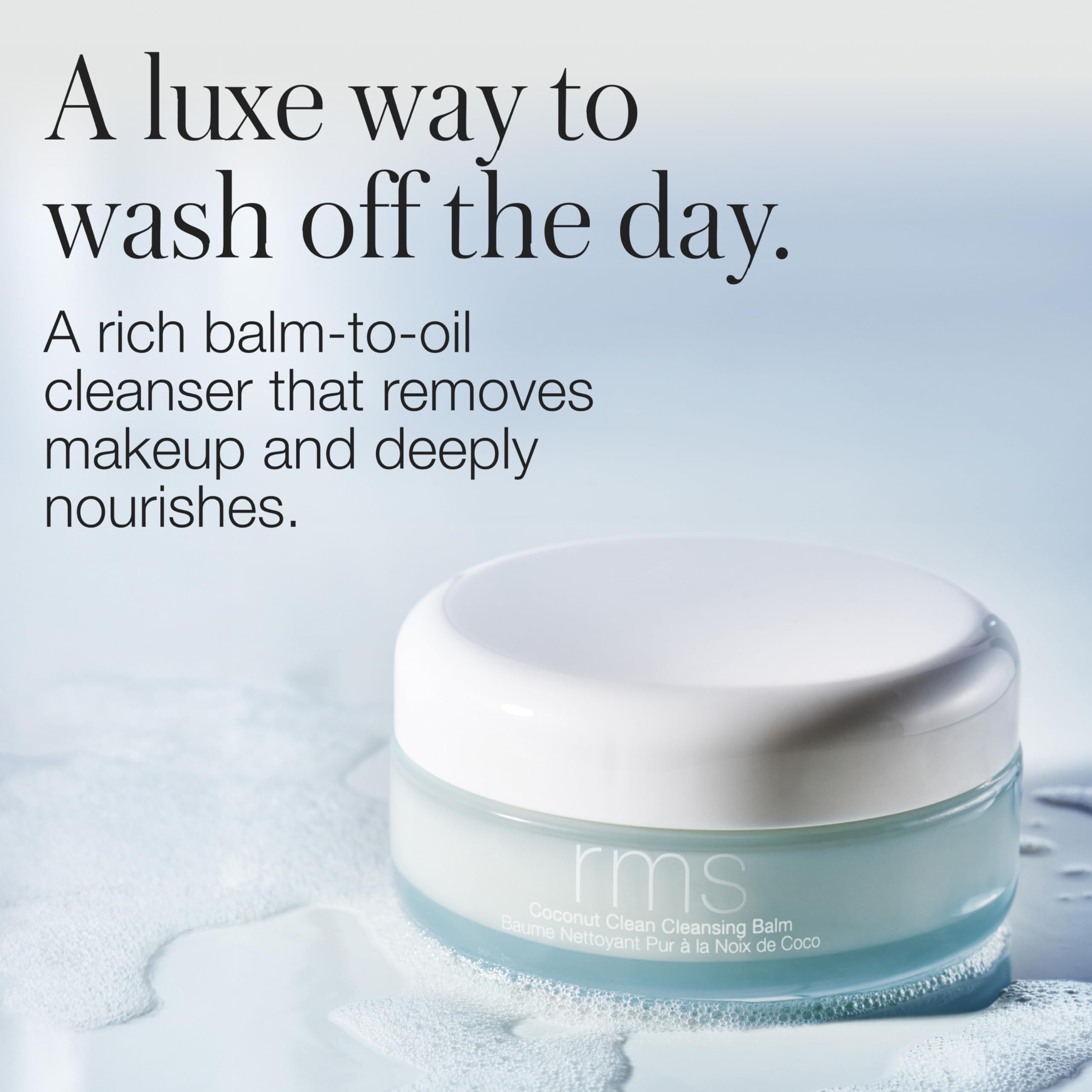 RMS Beauty Cleansing Balm – Balm-to-Oil Makeup Remover with Coconut & Kakadu Plum