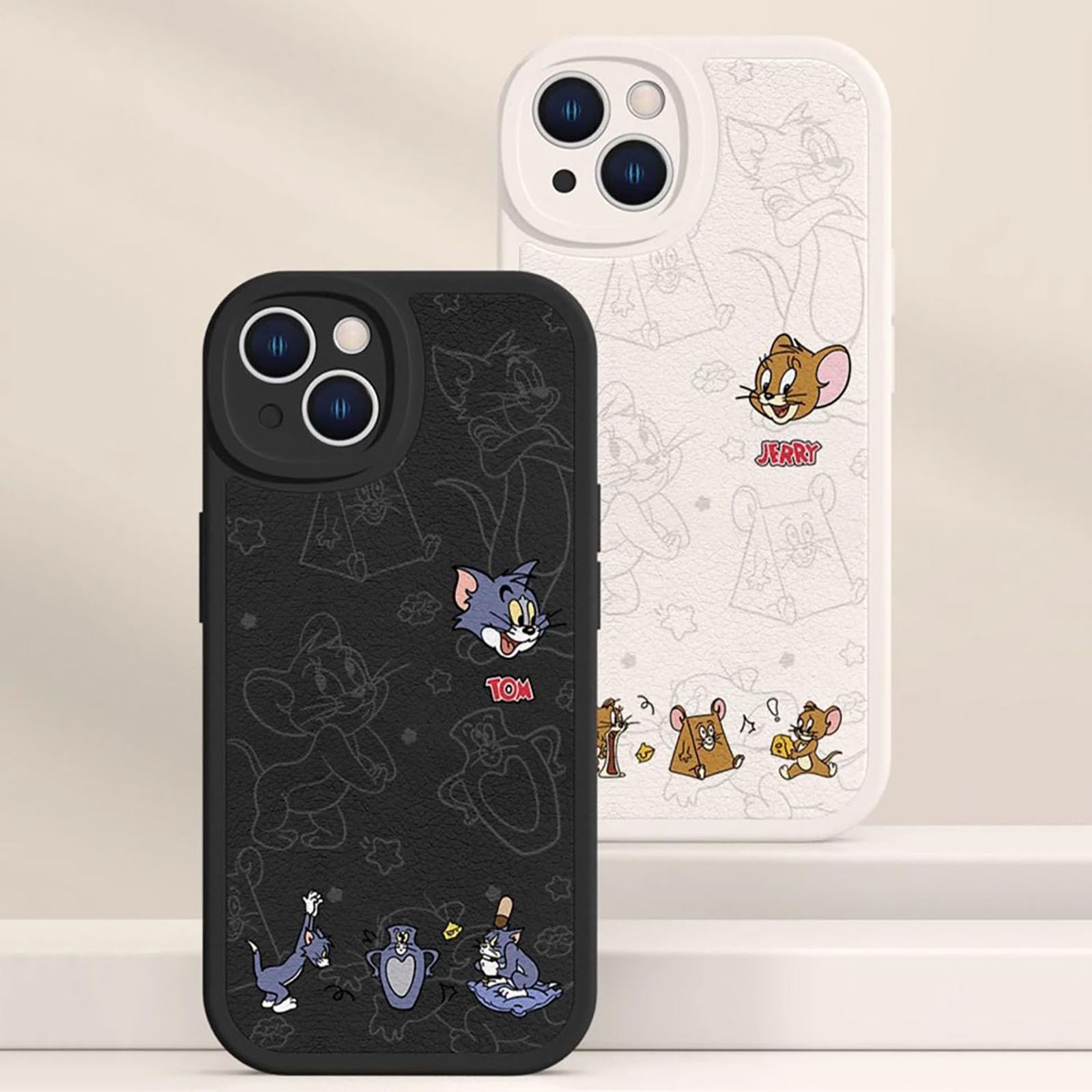 Amazon.co.jp: トムとジェリー iPhone 15 用 ケース トムとジェリー