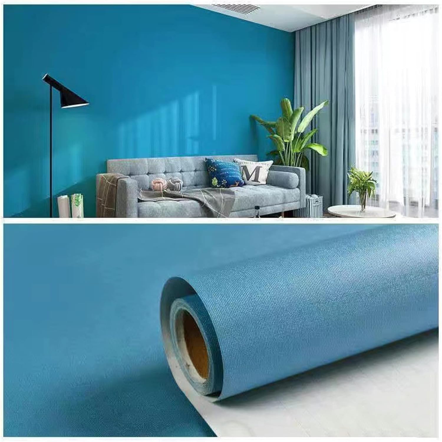 壁紙 シール リメイクシート おしゃれ 無地 のり付き クロス Diy 部屋 木目 レンガ 壁紙シート ピンク はがせる 壁紙シール ブルー グレー 北欧 タイル 北欧 60cm 5m インテリア グリーン 白 ホワイト 居間 J リビング キッチン 扉 防水 長さ5m 幅60cm