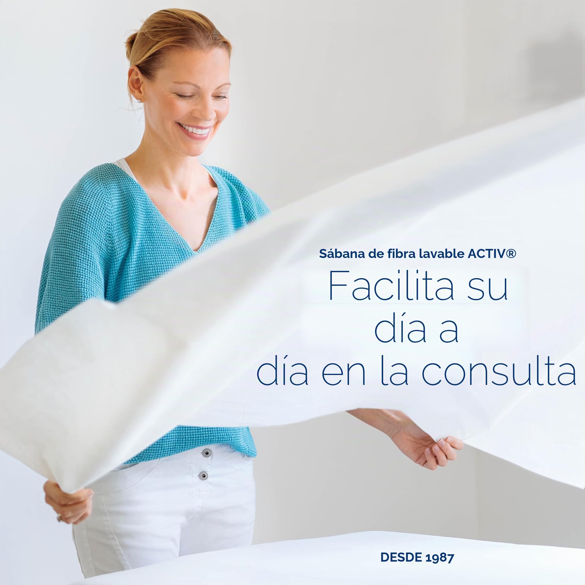 Dr. Güstel Sábanas lavables fibra ACTIV 10+2 sábanas camilla masaje