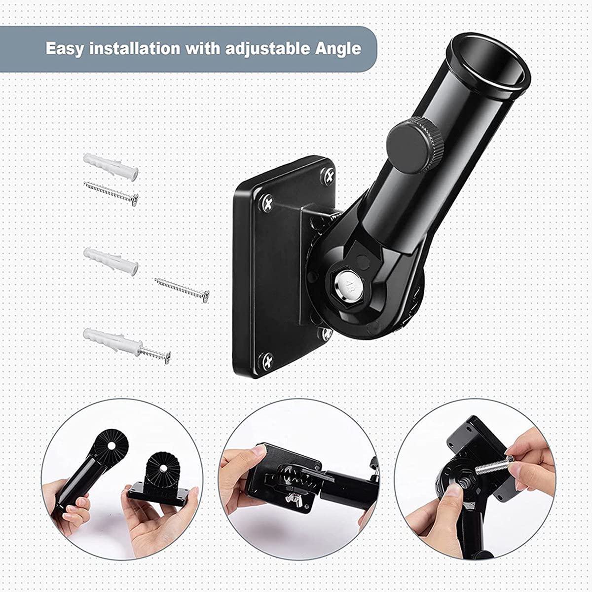 Kit Di Staffa Di Montaggio Per Bulloni A U Con Ganascia A V In Ferro - Foto 2