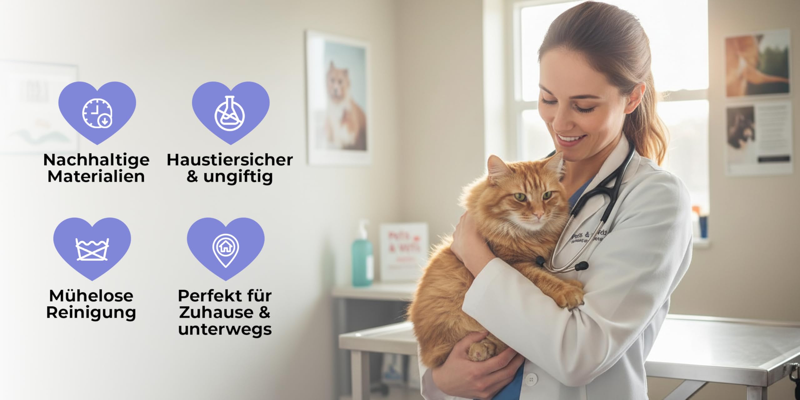 EcoPetBox – Recyclebare Katzentoilette Set – 6 große Einweg Bio-Katzenklos, 5 kg Natur-Katzenstreu, 3 Schaufeln, biologisch abbaubar & plastikfrei – Hygienisch, geruchshemmend & sofort einsatzbereit