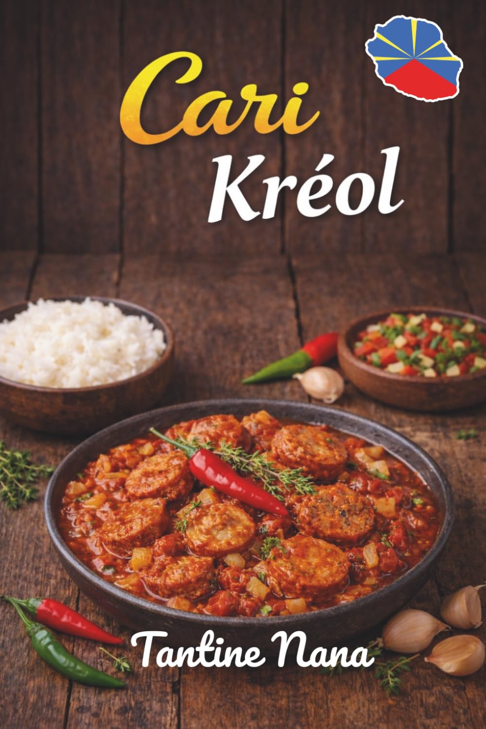 CARI KREOL: Recettes réunionnaises faciles et authentiques : rougails, caris, bouillons et cuisine créole traditionnelle