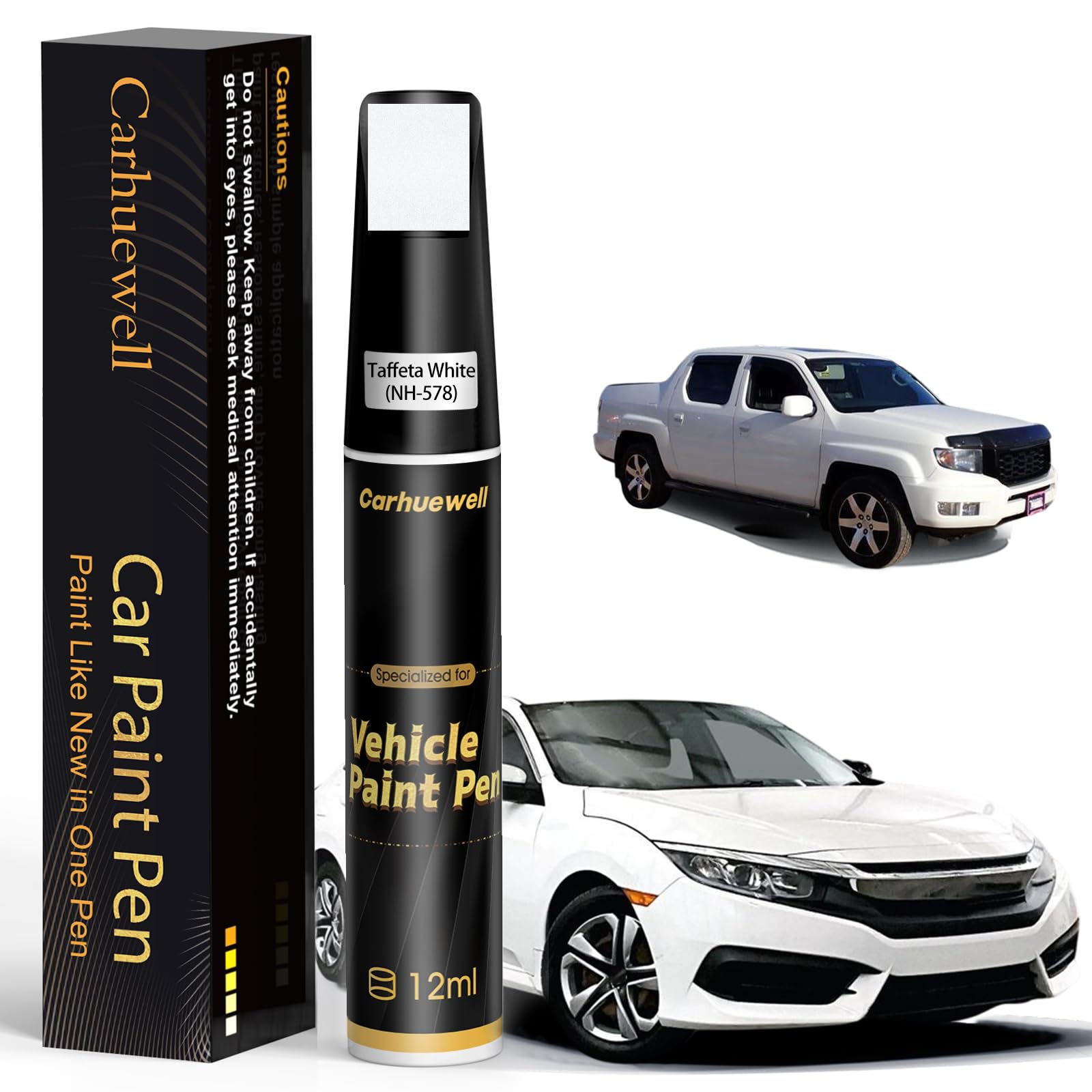 Amazon.com: NH-578 Taffeta White Touch Up Paint Compatible with