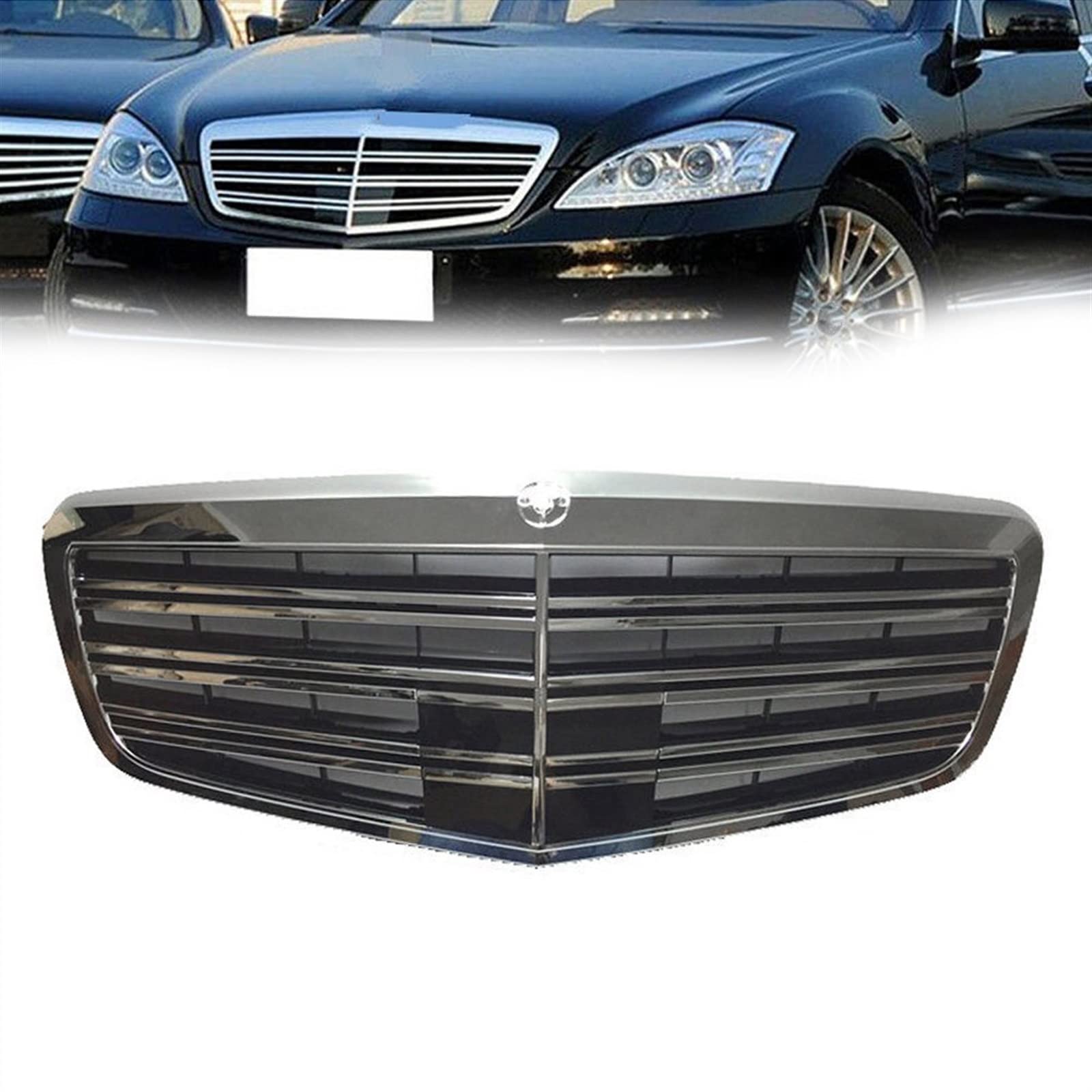 Parrilla de parachoques Benz Clase S W221 con ajuste preciso para modelos S350 a S65