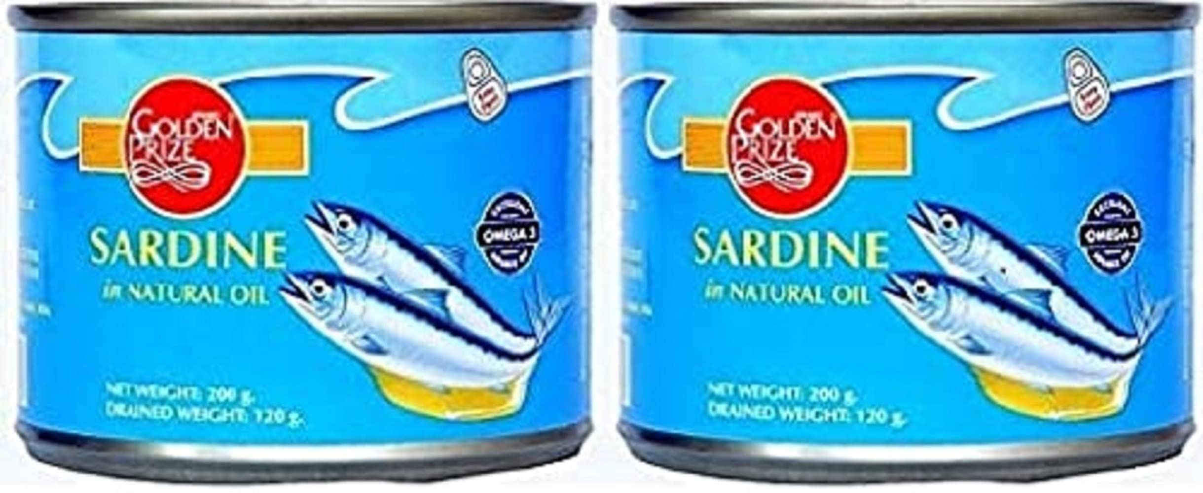 Golden Prize Sardine in Natural Oil 200Gms Each - Pack of 2 Units (B07MZ6ZZFQ) Amazon Price History, Amazon Price Tracker