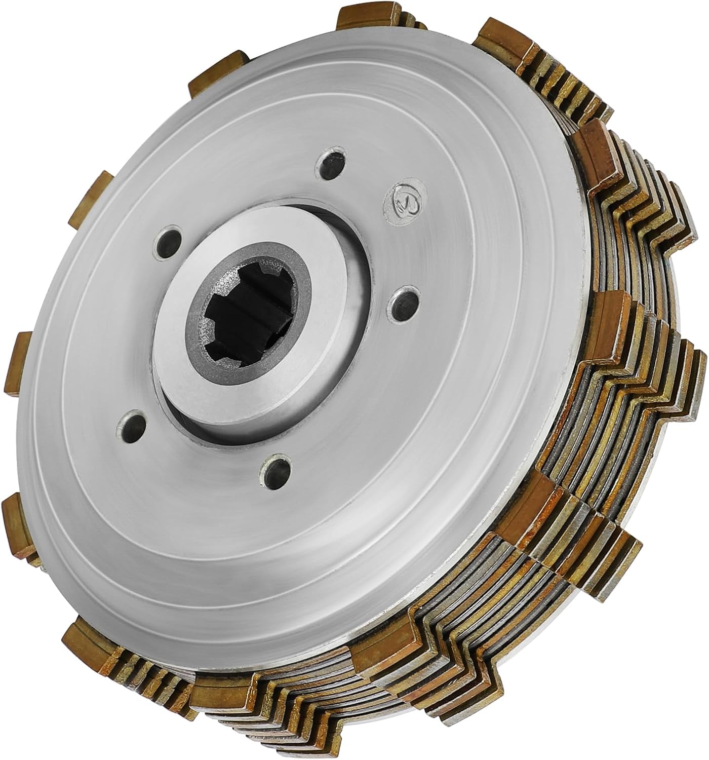 Clutch Assembly Kit Heavy Duty for Yamaha Warrior 350 1987-2004 Big Bear 350 4x4 1987-1997 Big Bear 350 2x4 1996-1998 Kodiak 400 1993-1998 Raptor 350 2004-2013 Moto-4 350 1987-1995 TerraPro 350 1988