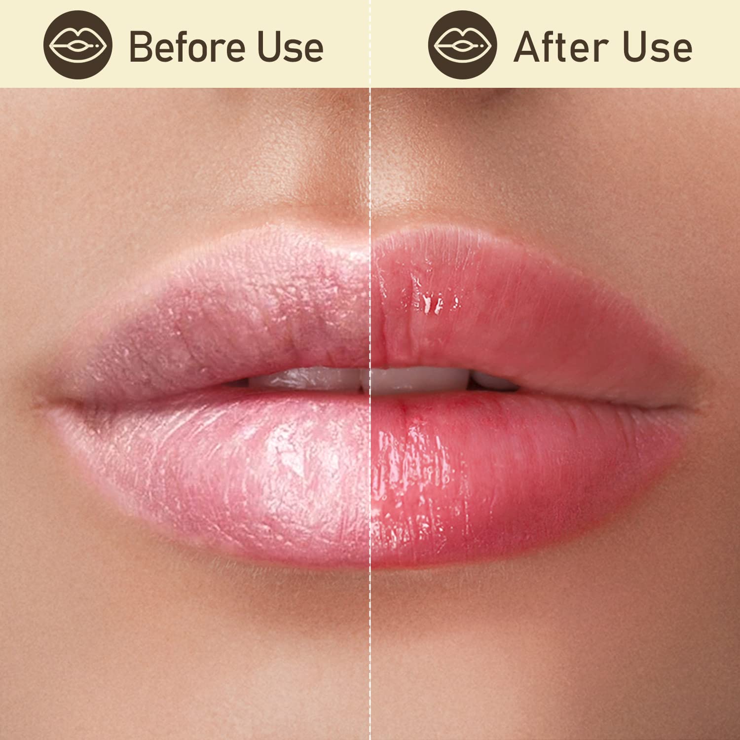 Bálsamo labial de flores, lápiz labial que cambia de color para una sombra rosa perfecta, bálsamo labial de pH único para tus labios, bálsamo de flores limpio y vegano (flor amarilla) 2