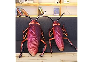 Enigmatic 3D Cockroach Plushie: A Quirky Companion for Nature Enthusiasts