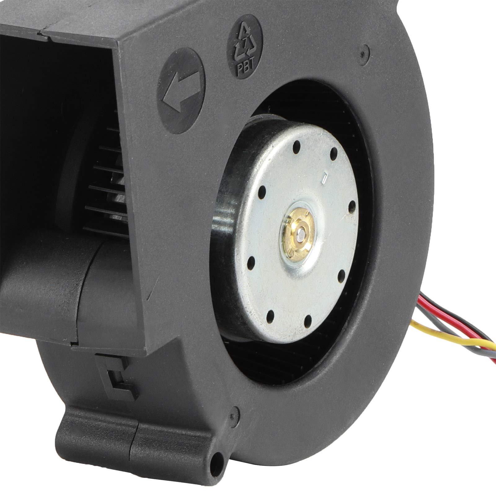 Ventilador, 12V 3.8A 190CFM 45.6W 7500RPM Ventilador centrífugo Doble rodamiento de bolas Ventilador Ventilador Accesorio para barbacoa