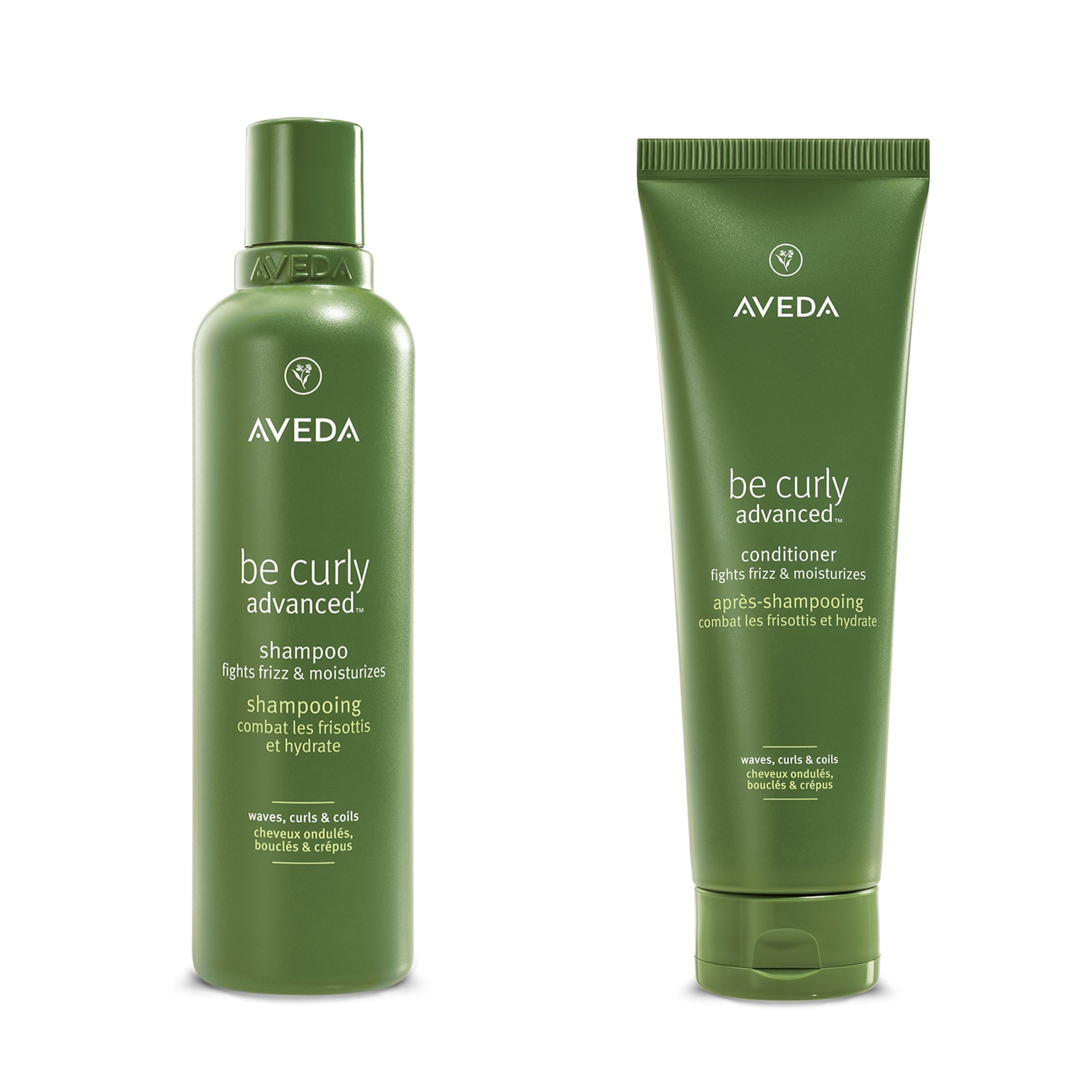 Aveda Be Curly Advanced Set | Shampoo und Conditioner | Feuchtigkeit & Definition für Locken und welliges Haar | reduziert Frizz | ohne Silikone