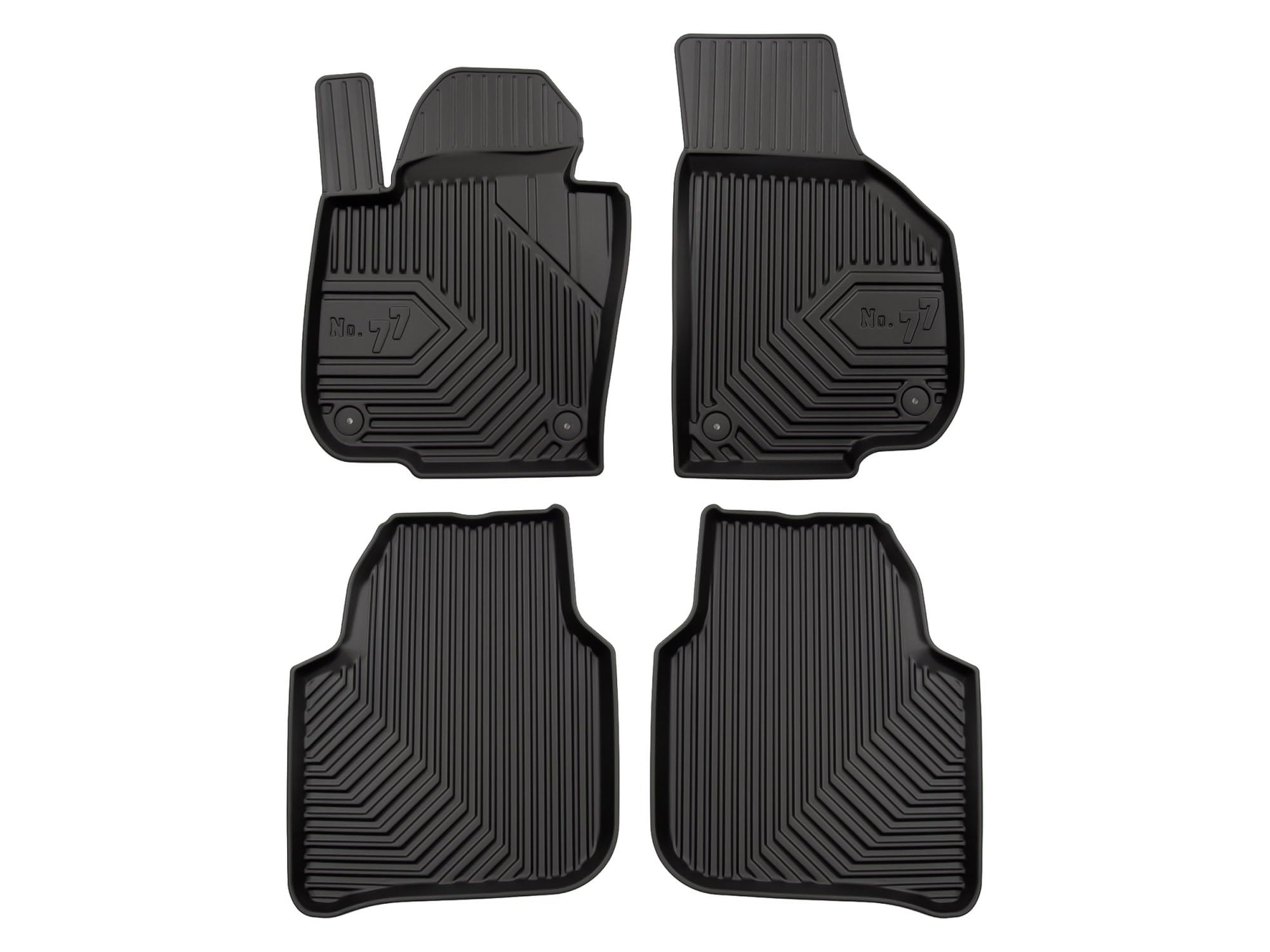 Dywaniki 3D TPE kompatybilne z Skoda Superb II (2008-2015), komplet, NO77