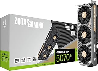 ZOTAC GAMING GeForce RTX 5070 Ti SOLID SFF OC 16GB GDDR7 グラフィックスボード ZT-B50710J3-10P VD9132