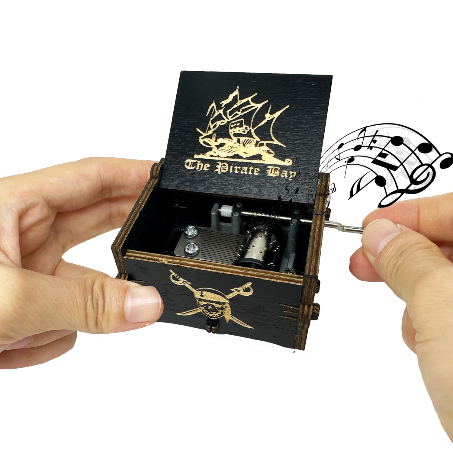 Amazon.co.jp: Youtang パイレーツオブカリビアン オルゴール 手回し