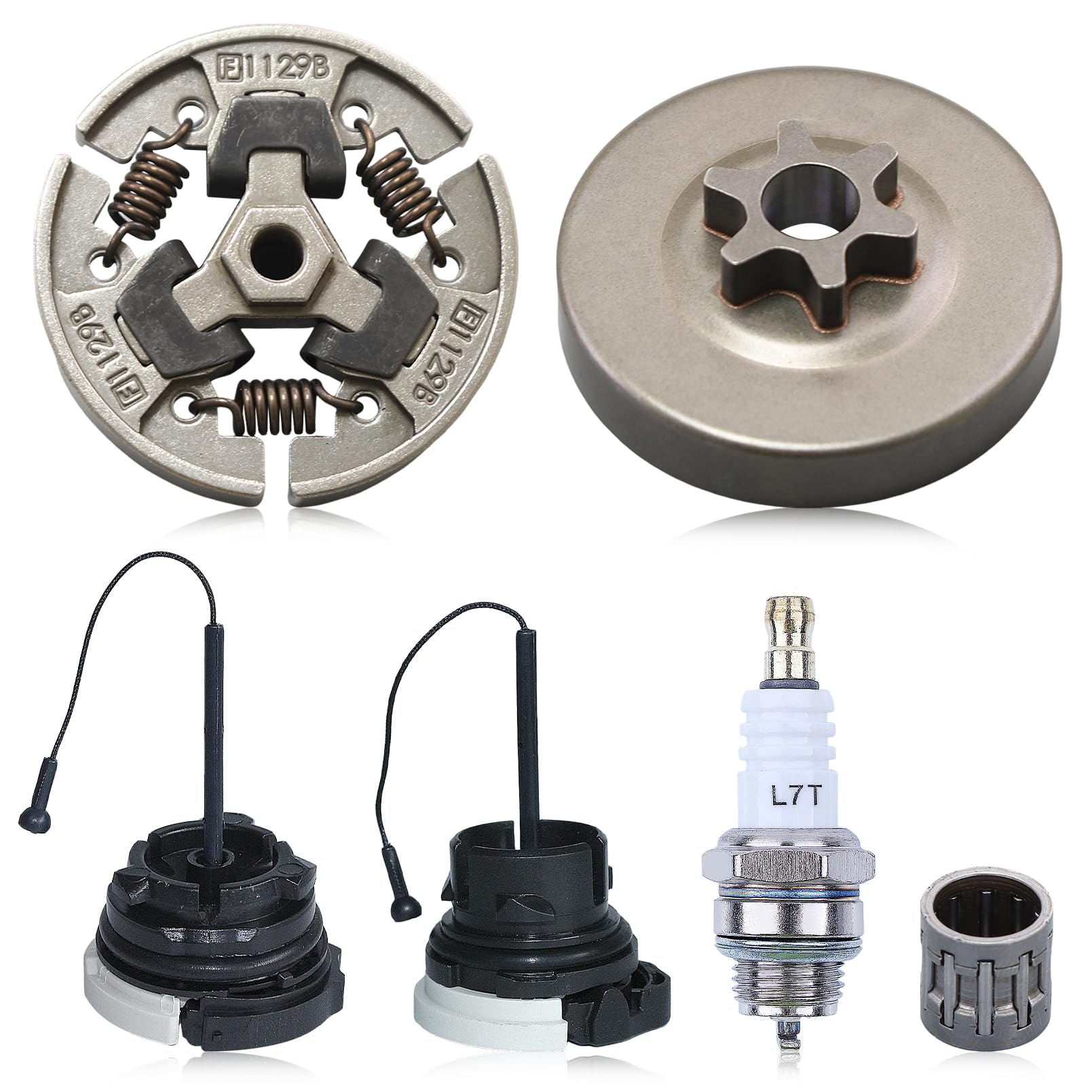 Tambour d'embrayage MS192 avec pignon pour tronçonneuse Stihl et bouchon d'huile de rechange