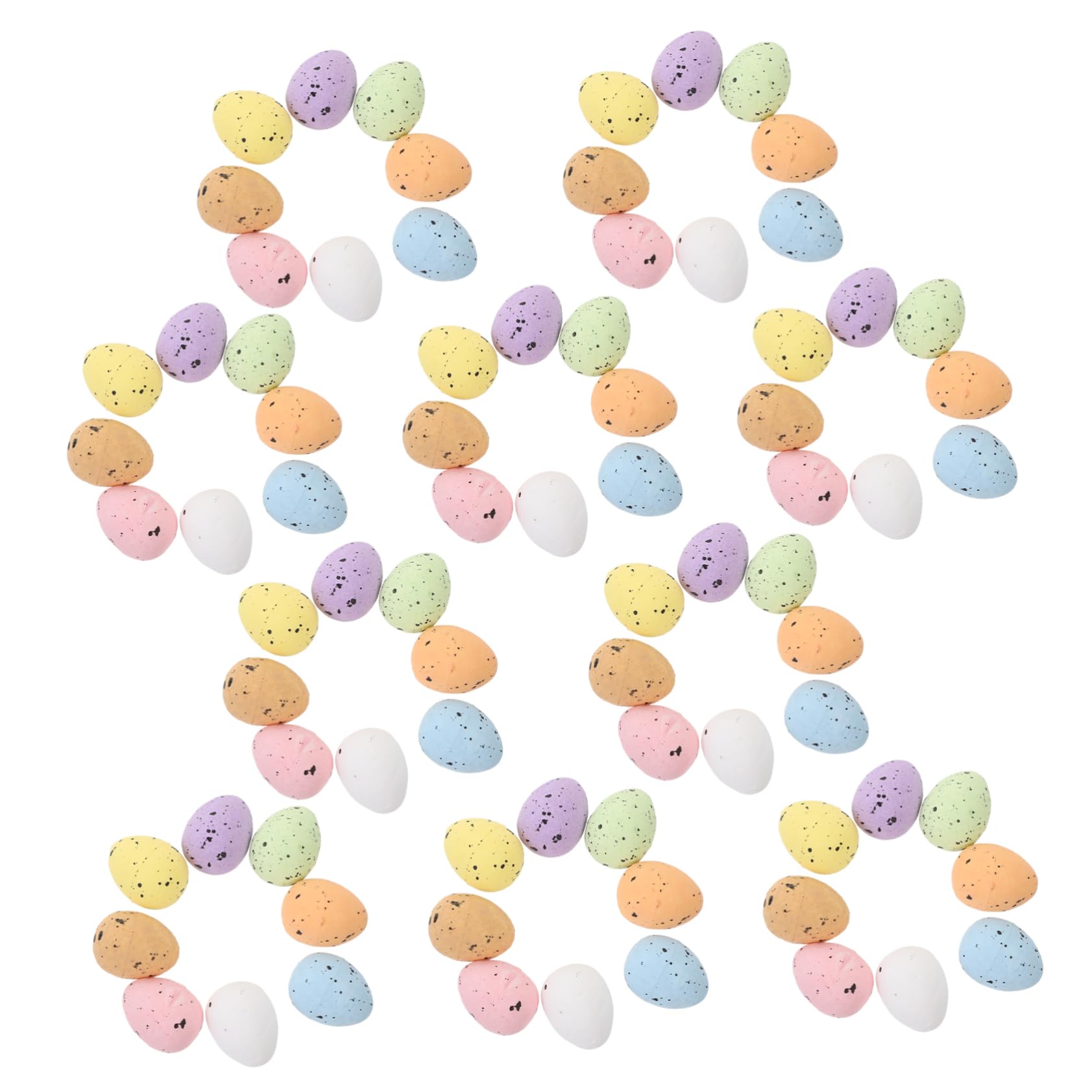 Decorazioni Uova in Schiuma 100 Pezzi Uova Miniature Adorabili per Feste DIY Decorazioni per Cucina e Armadio