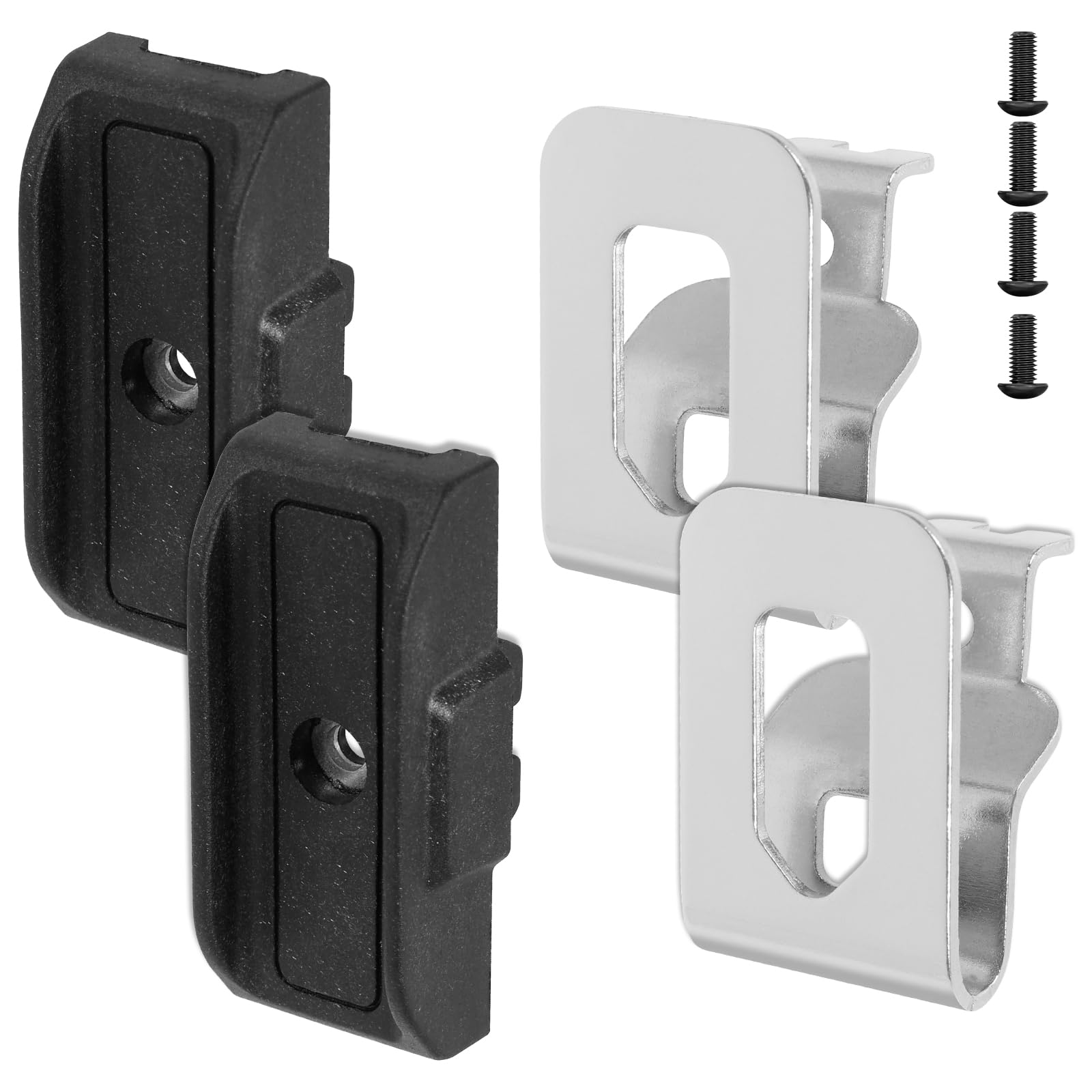 2 Pcs Tools Belt Clip Magnetic Bit Holder with Belt Clips Set and Hook Replacement Hooks Clips with 4 Screw for DCD720 DCD730 DCD732 DCD753 DCD737 DCD740 DCD780 DCD785 DCD780L2 Tool