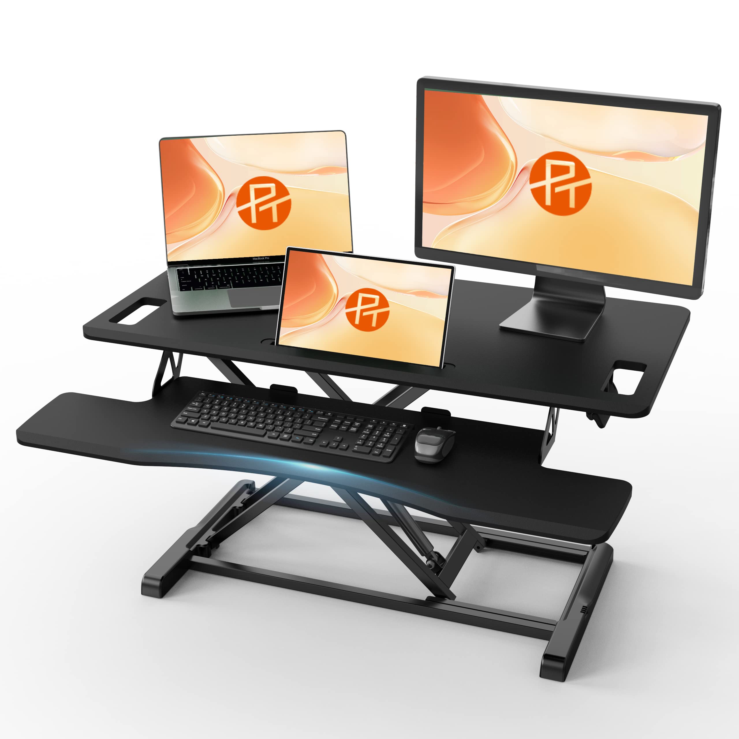 Buy PUTORSEN® Standing Desk Height Adjustable Sit Stand Desk Converter