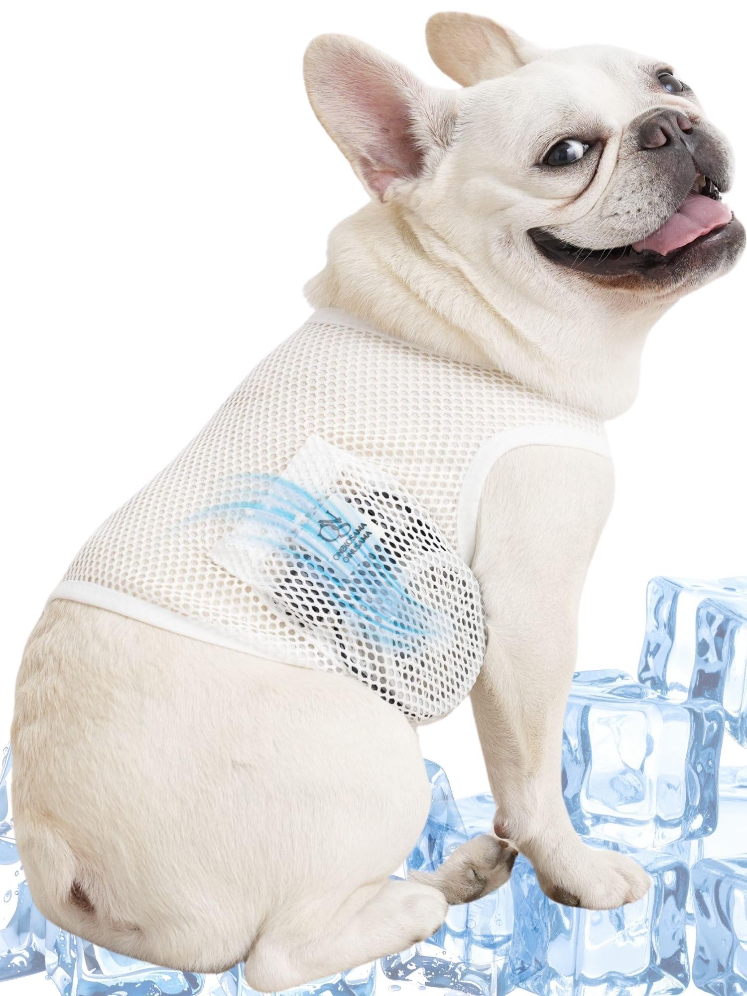 Amazon | 【30秒で-6℃】ONEKOSAMA OINUSAMA 空調ペット服 COOL DOG 犬