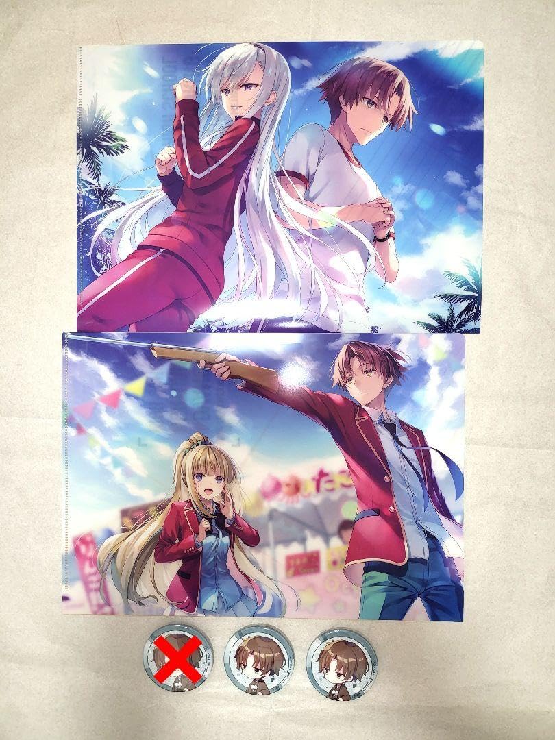 ようこそ実力至上主義の教室へ　綾小路清隆缶バッジBOX ようこそ実力至上主義の教室へ ピックアップキャラ