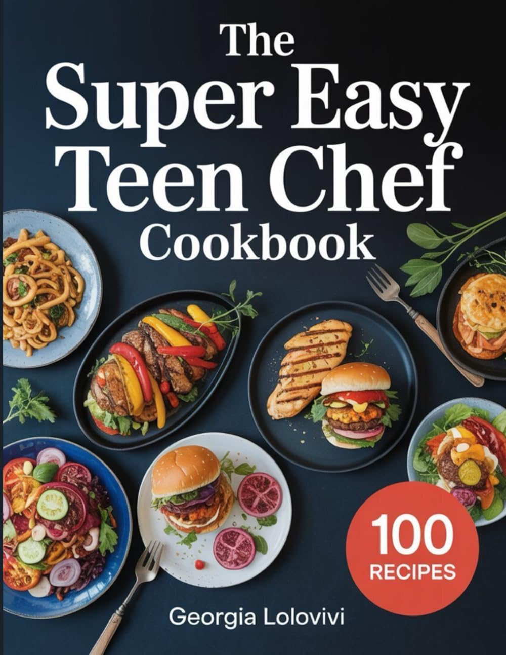 The super easy teen chef cookbook: 100 quick & fun recipes for teens: easy meals, snacks & desserts.