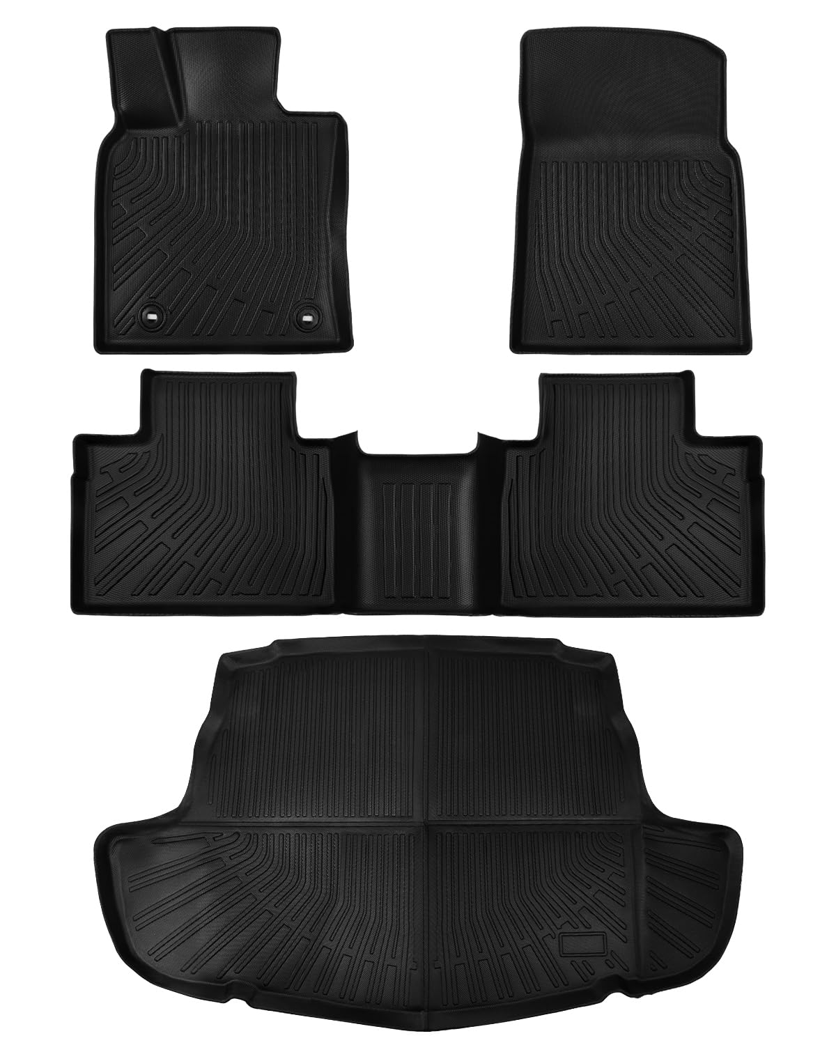 Amazon.com: Floor Cargo Mats for 2025 Toyota Camry, All Weather Floor ...