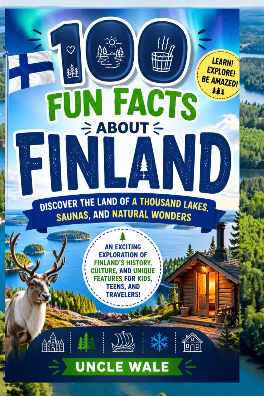 100 Fun Facts About Finland: Discover the Land of a Thousand Lakes, Saunas, and Natural Wonders: An Exciting Exploration of Finland’s History, Culture, and Unique Features for Kids, Teens, and Travel