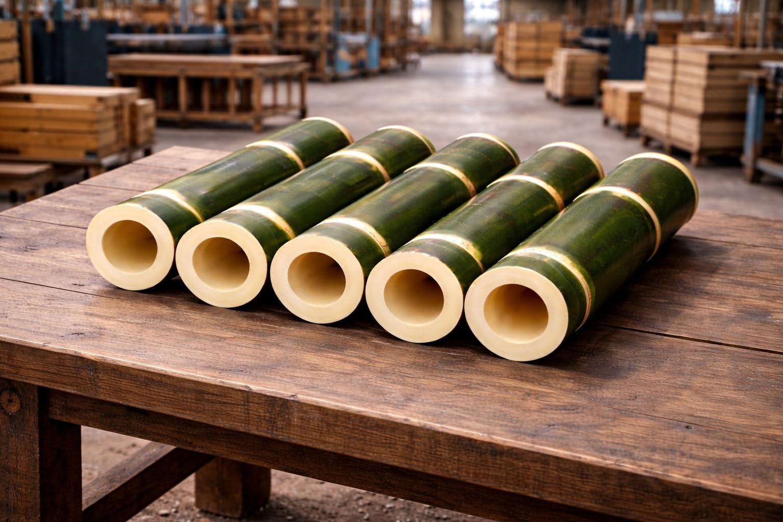 tclpvc 1.5 feet Premium Natural Teak Wood Plant Support Sticks - Garden Sticks for Straightening Training and Supporting Plants - Strong and Durable Solution for Healthy Growth (1pcs)