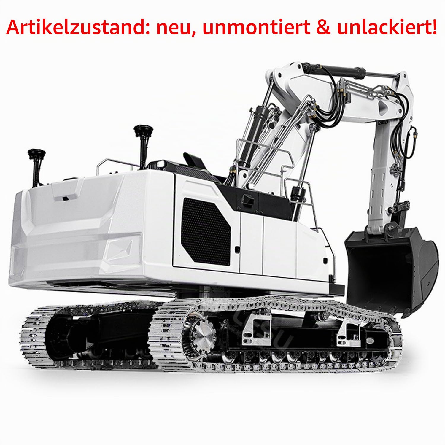 LESU LR945 1/14 Maßstab 3-Arm RC Hydraulik-Bagger Metall Funkgesteuerte Bagger-Bausätze RC Hobby Modelle
