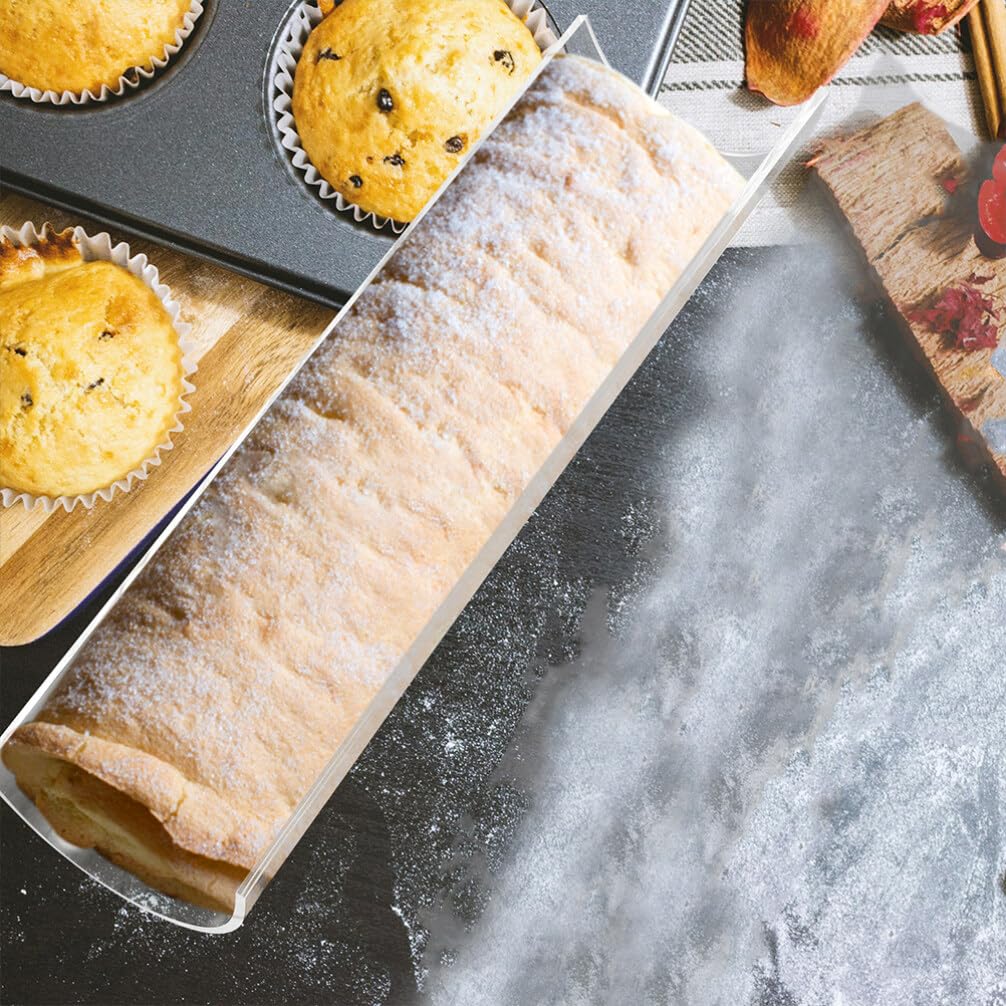 ロールケーキモールド Amazon | Luxshiny アクリル スイス ロール モールド ローリング