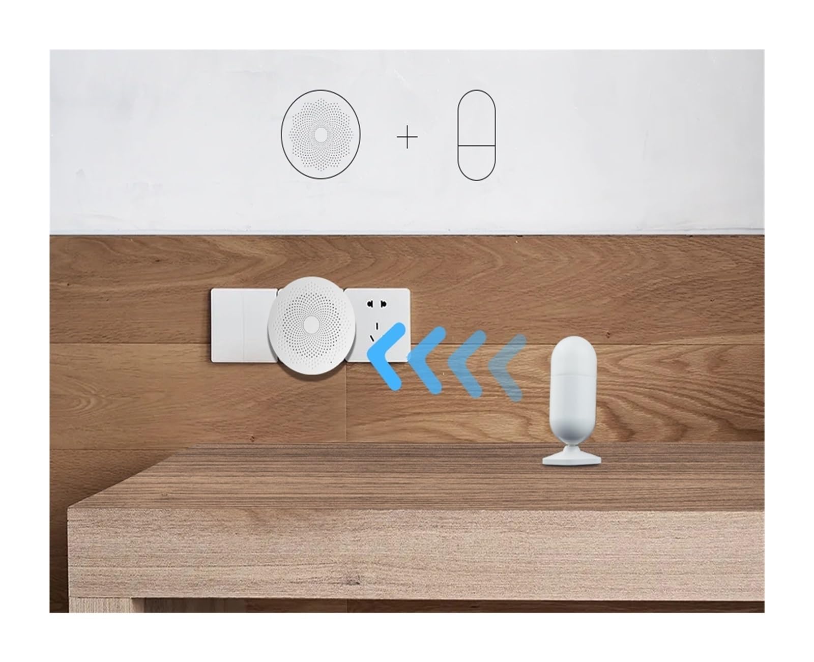 Kit de Alarma, Sensor De Movimiento PIR For Hogar Inteligente, Alarma Inalámbrica, Sensor De Presencia Infrarrojo, Detector De Vida Inteligente