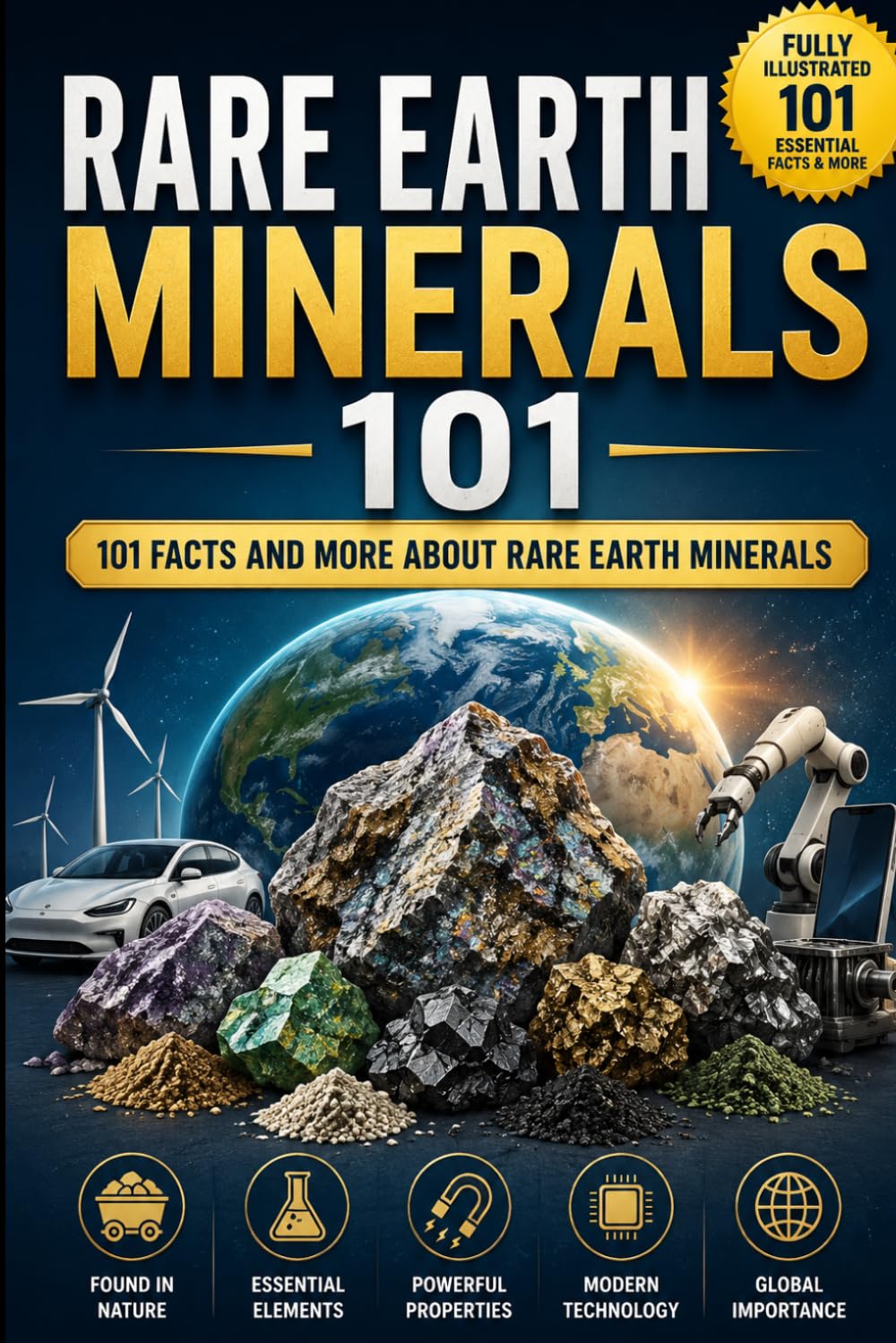 Rare Earth Minerals 101: 101 facts and more about Rare Earth Minerals (101 Facts and More Series)