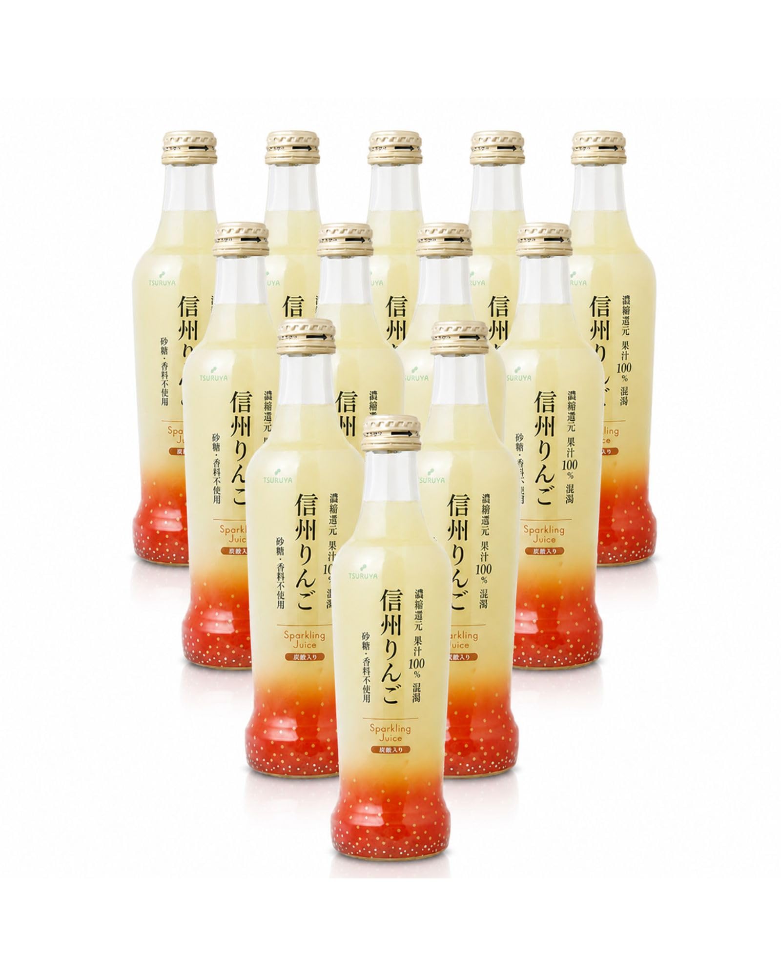 Amazon.co.jp: ツルヤオリジナル スパークリングジュース 混濁果汁炭酸