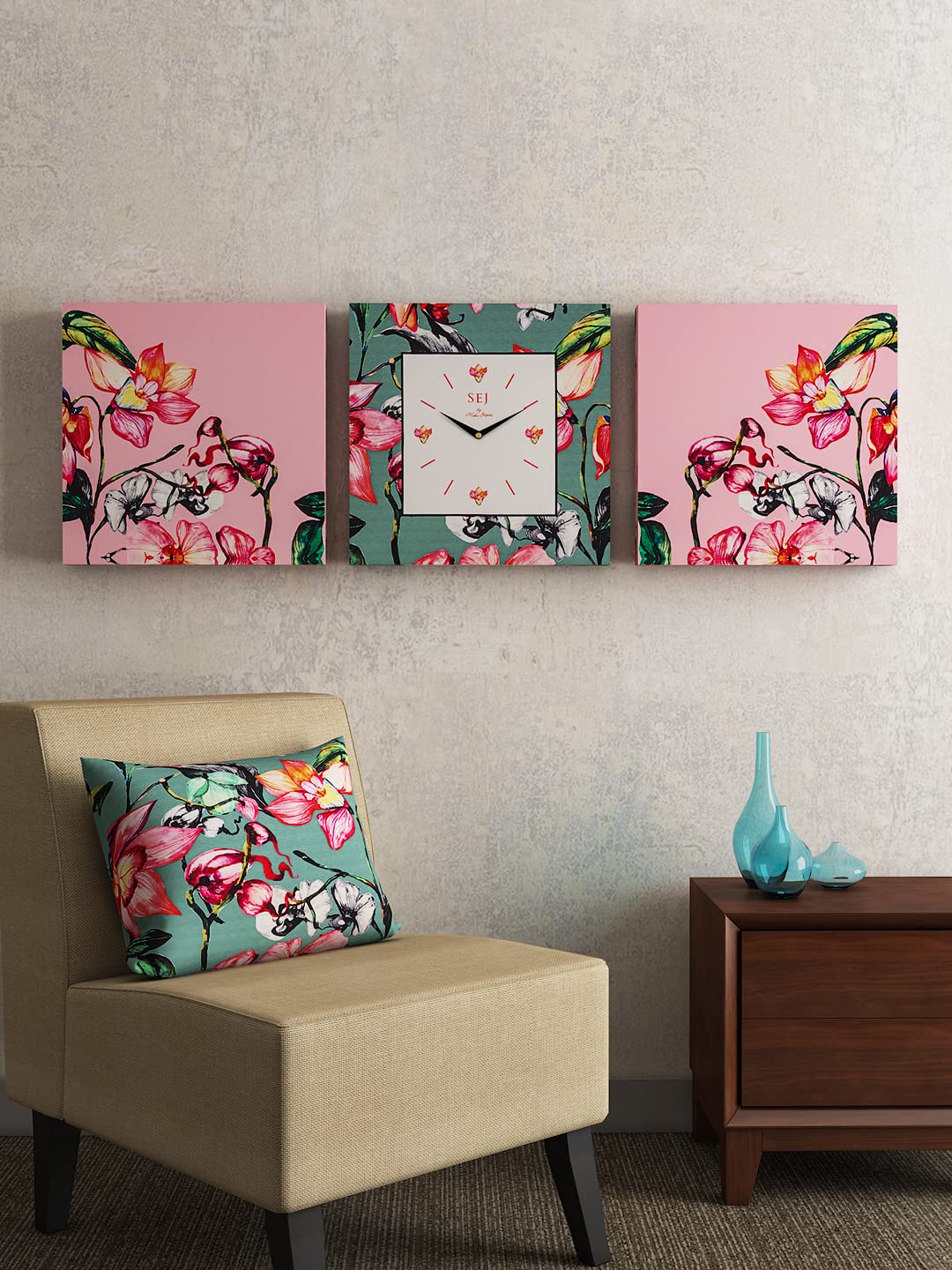SEJ Wall Art Frame Set - 3 Abstract Designs -13 SEJ Wall Art Frame Set - 3 Abstract Designs -13