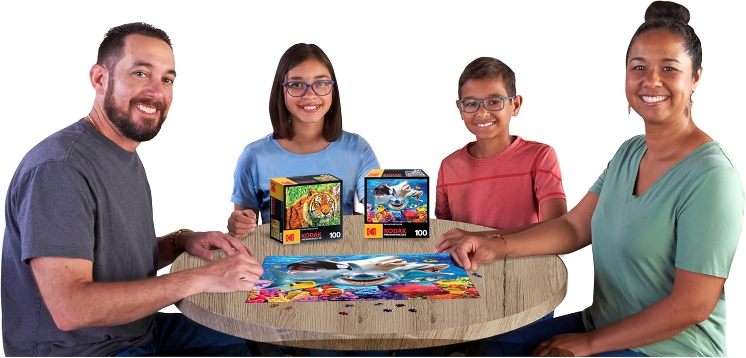 RoseArt - Kodak Premium - Ocean LOL - 100 Piece Jigsaw Puzzle for Adults