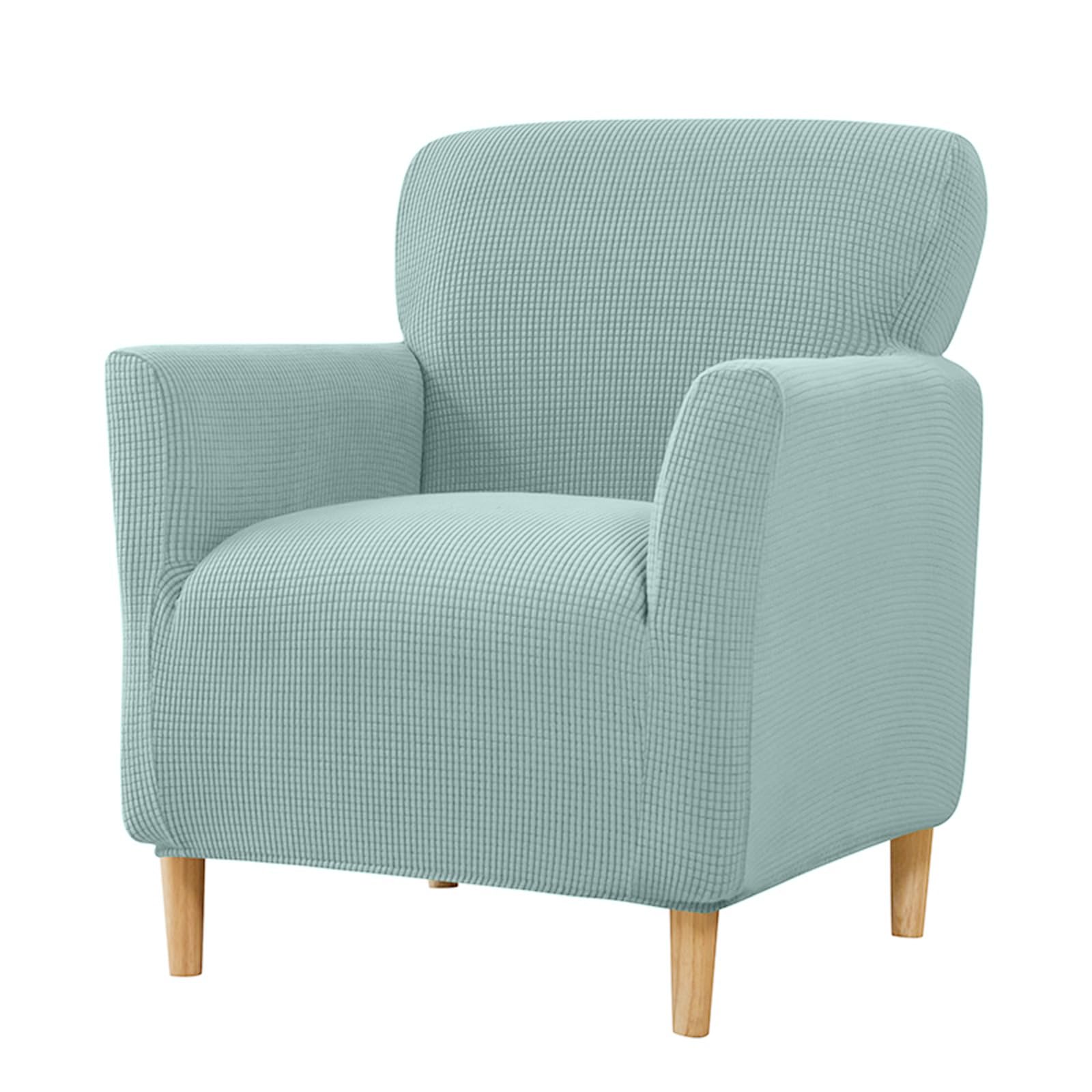 Nucelit Single Chair Sleeve Elegant Corn Fleece Chair Slipcover Providing a Warm and Inviting Home Interiors Decoration Single Sofa Slipcover