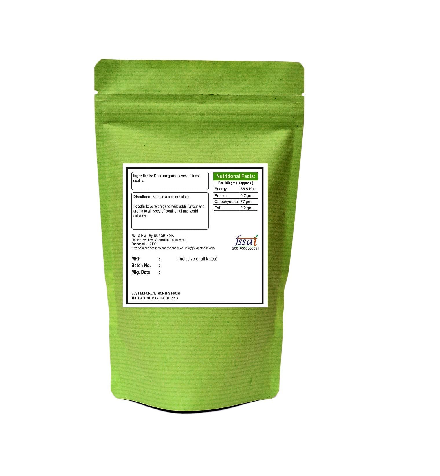 foodfrillz Oregano Herb, 100 g - Image 2 thumbnail
