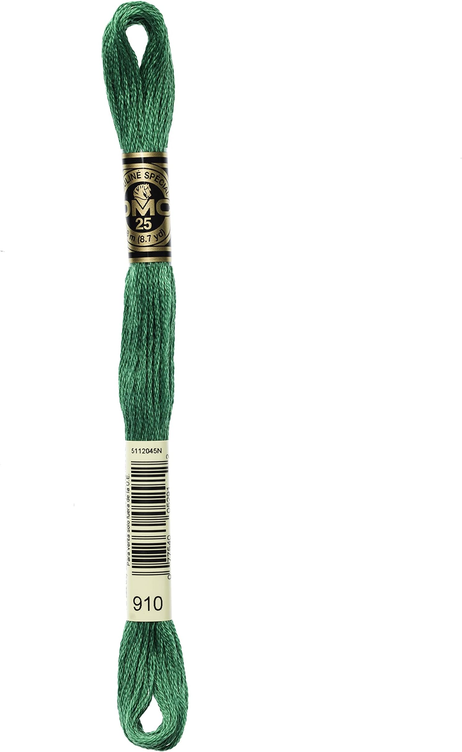 Thread 6-Strand Embroidery Cotton 8.7 Yards Dark Emerald Green 117-910 (12-Pack)