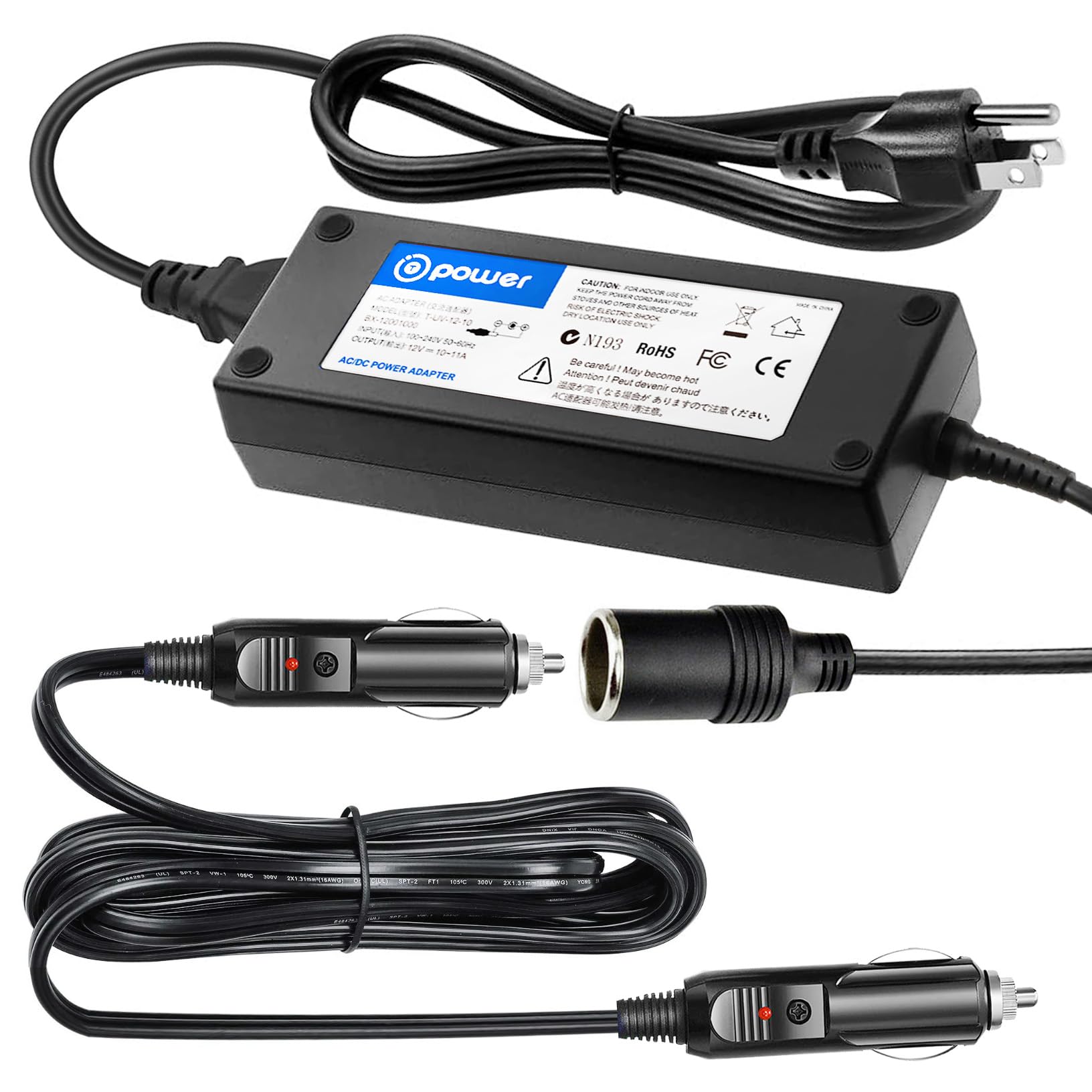Amazon.com: T Power 12V Power Supply Converter Adapter Plug for