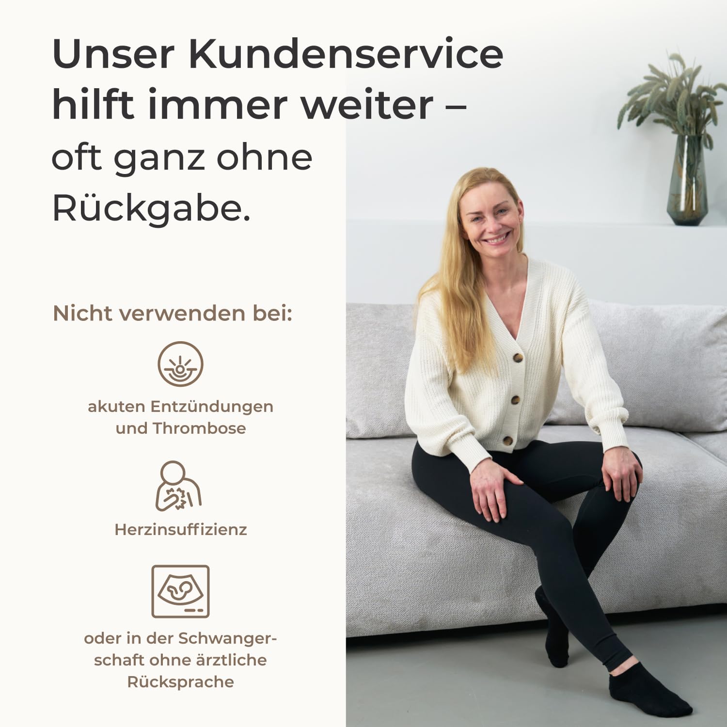 Venen Engel 6 Premium Medical mit Lymph-Flow Pants | 6 Massageprogramme | Medizinisch zertifiziert bei venösen lymphatischen Beschwerden | Cellulite behandeln | ergänzend zu Lymphdrainage