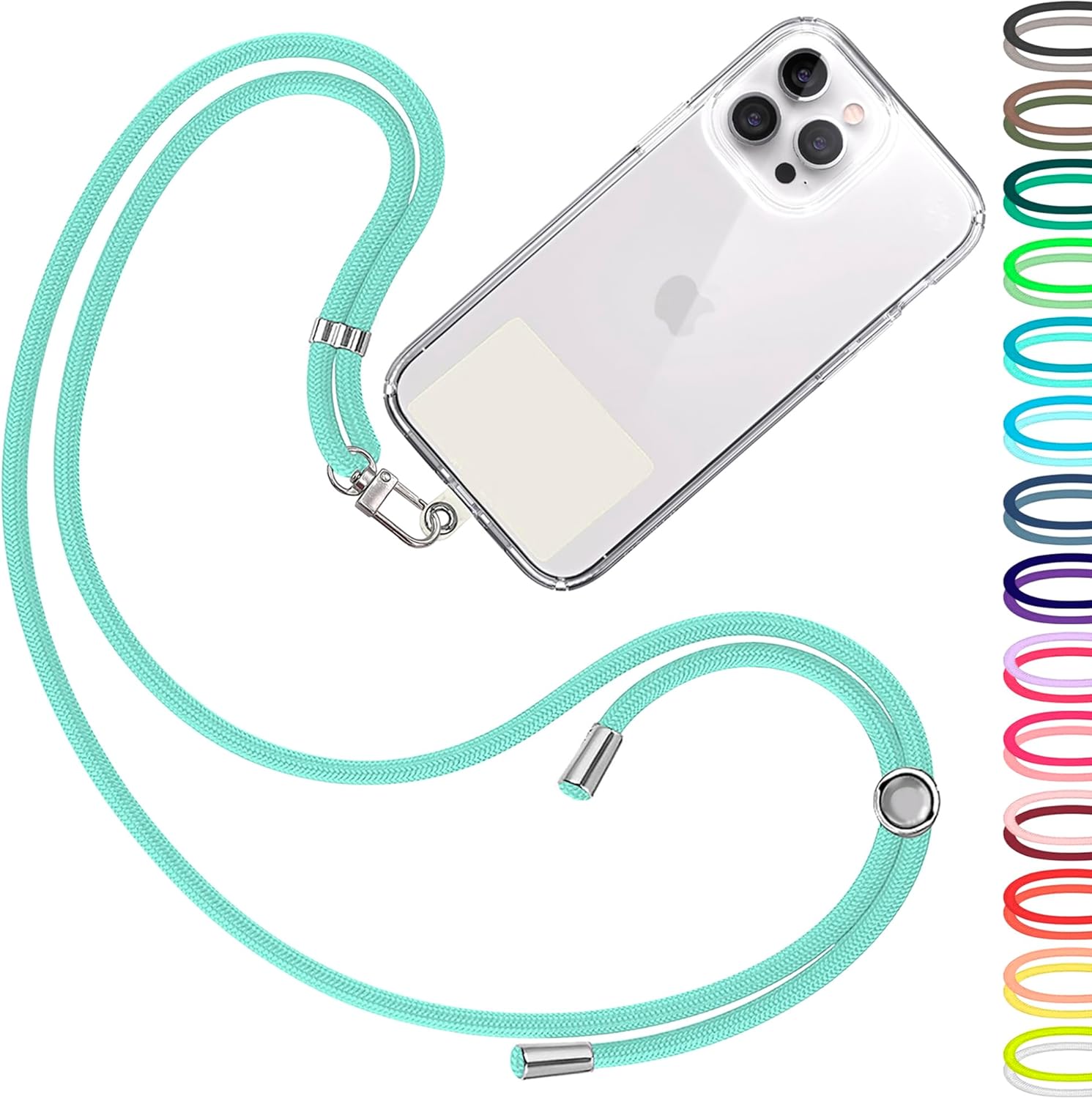 Amazon.com: TBOC Cell Phone Lanyard [Green Water] - Convenient and ...