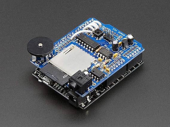 Amazon.com: Adafruit Wave Shield for Arduino Kit - v1.1 : Electronics