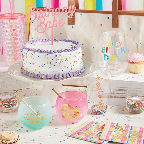 Miniatura 3 de Slant Collections Copa de champán sin tallo, 8 onzas, hurra