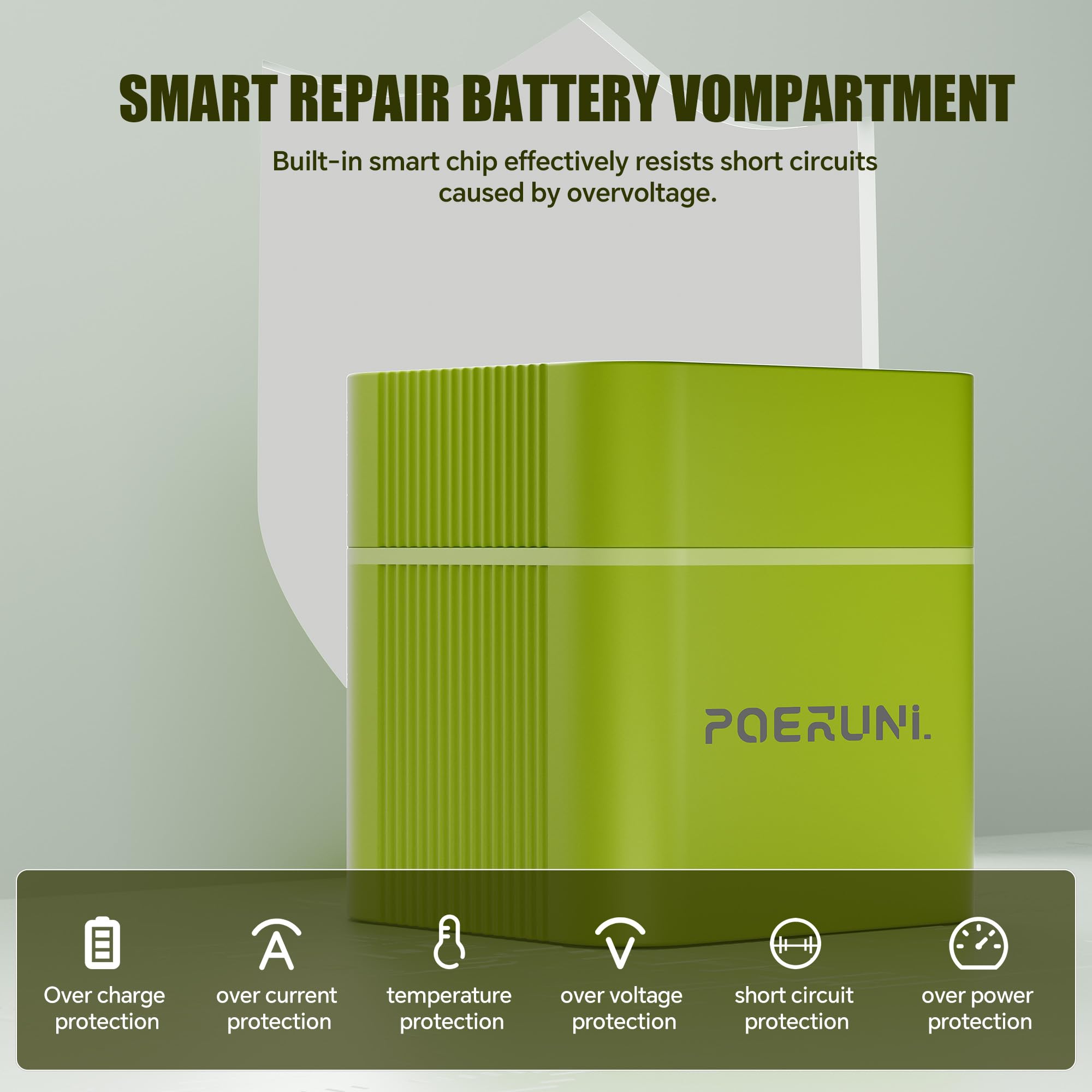 POERUNI.1.5V AAA Akkus Wiederaufladbar mit Ladegerät Wiederaufladbare AAA und AA Akkus,Lithium Batterie AAA Hohe Zyklenanzahl,USB-C Schnellladung Langlebig und Robust.（12AAA）