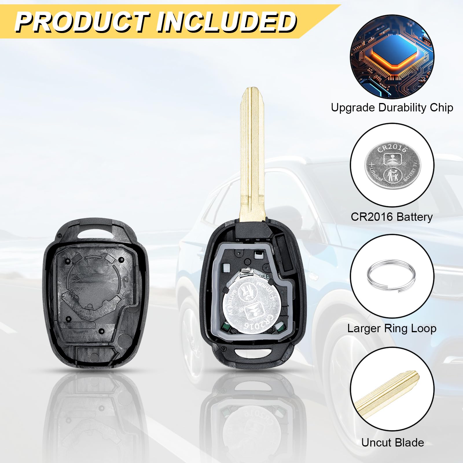 Amazon.com: Vurkcy Key Fob Replacement for 2014-2017 Toyota Camry