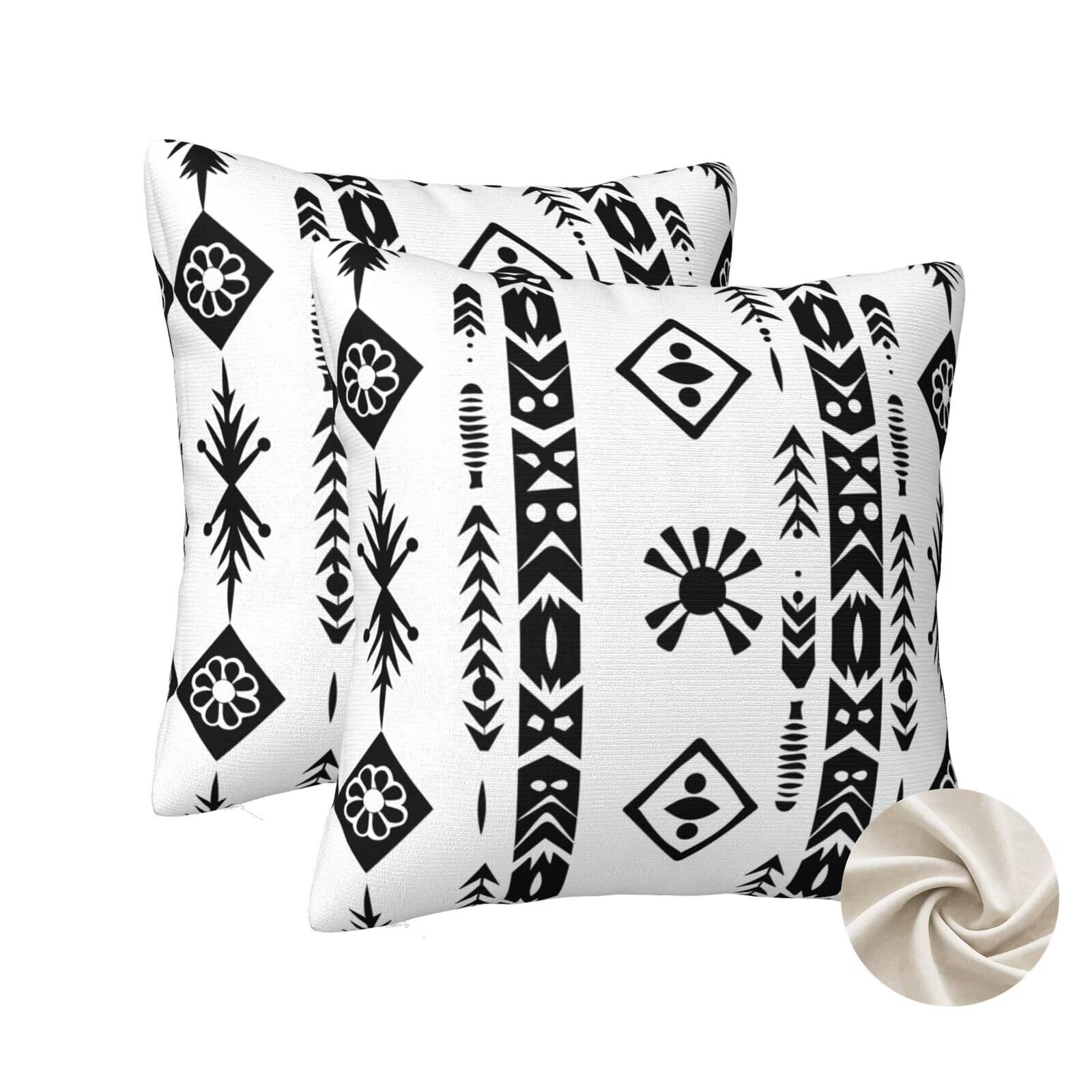 Housses de coussin 50x50 cm pour sublimer la deco du salon