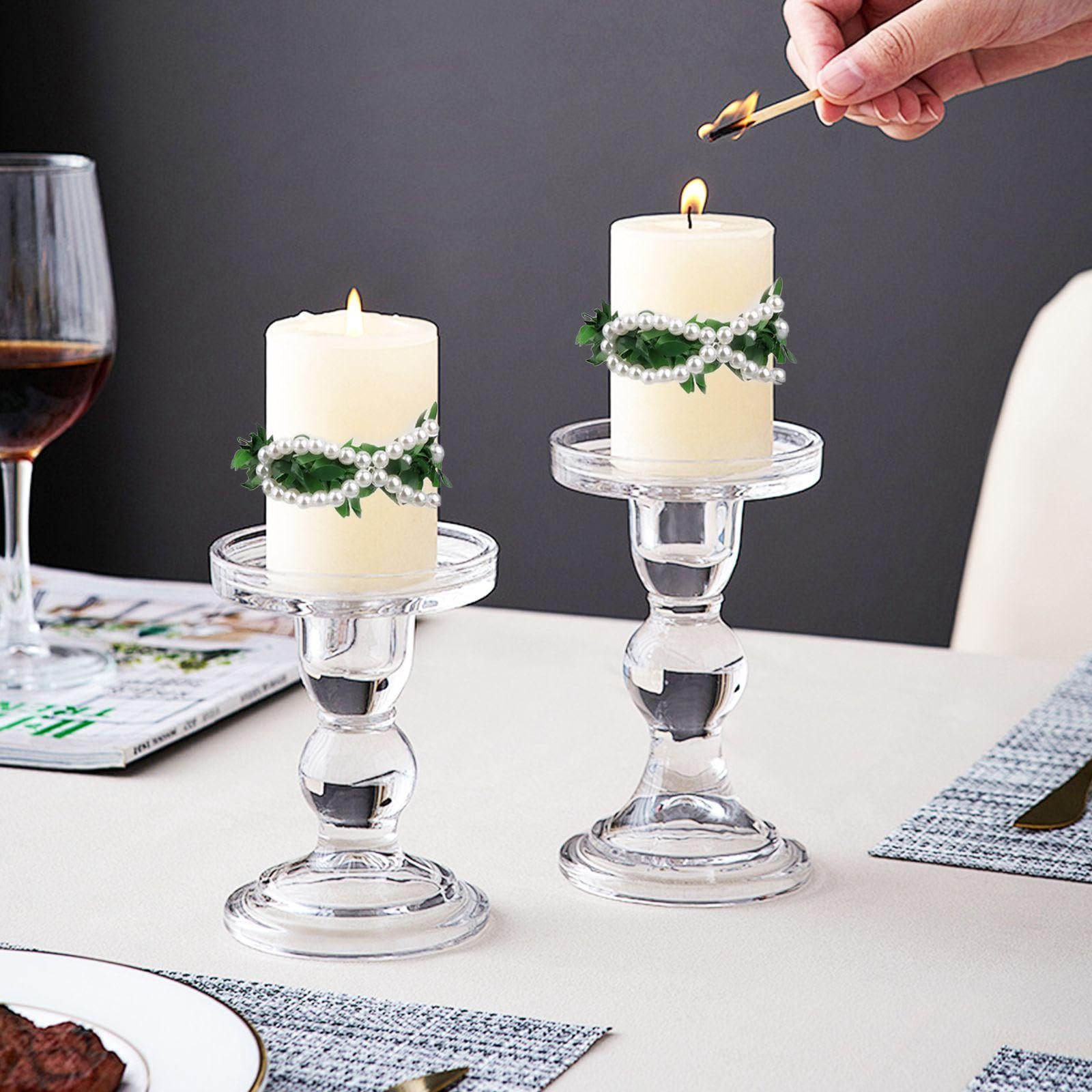 2 Morceaux De Décorations De Bougies, Accessoires De Bougies, Fournitures De Fête, Fournitures Anti-Drip Aux Bougies.