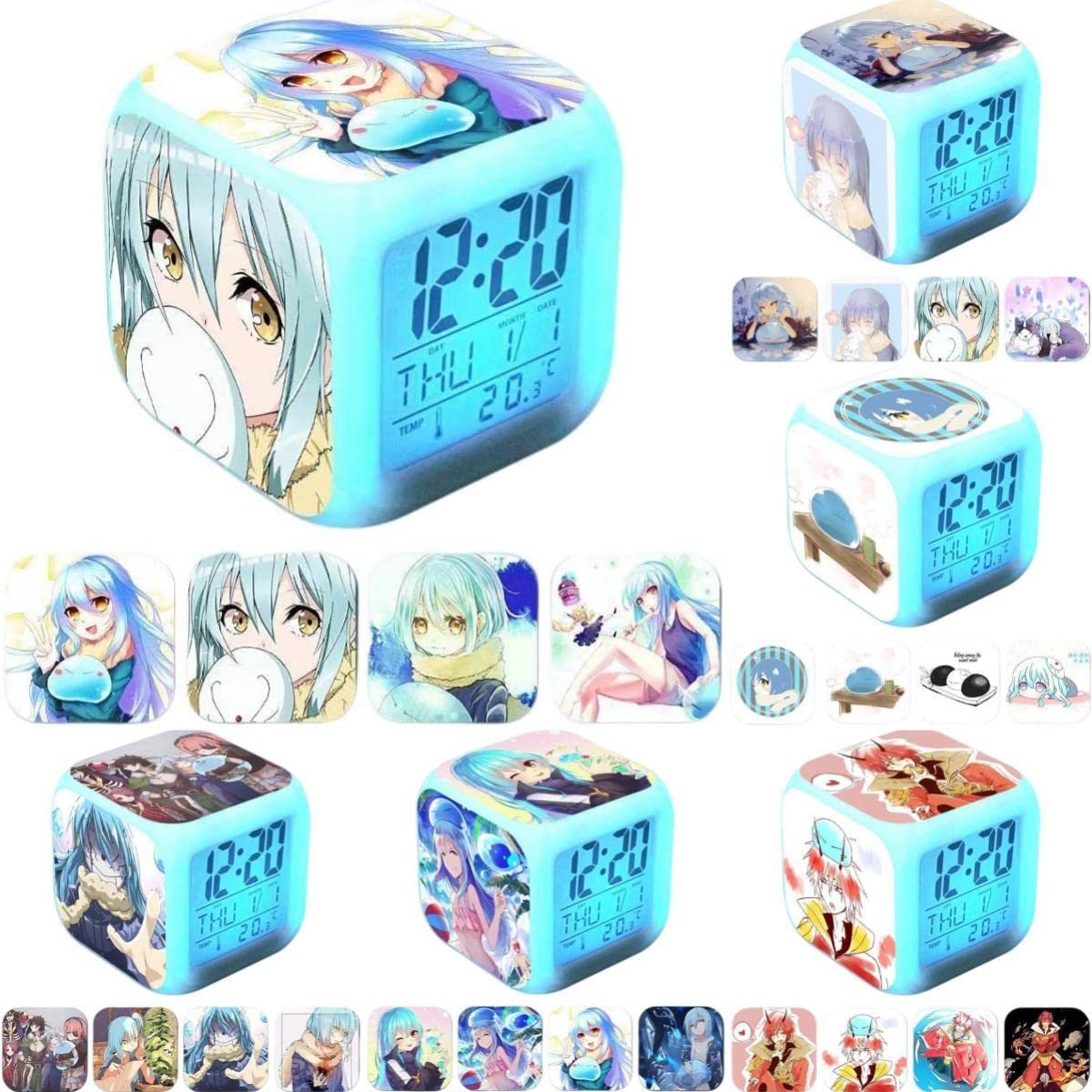 Amazon.co.jp: 転生したらスライムだった件 転スラ 目覚まし時計