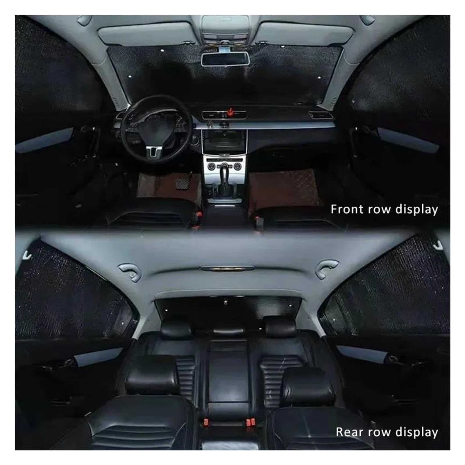 Parasoles Laterales Para Jeep Para Grand Para Cherokee Para WK2 2014-2021 Parasoles Coche Cubiertas Visera Parabrisas(All Sunshades)